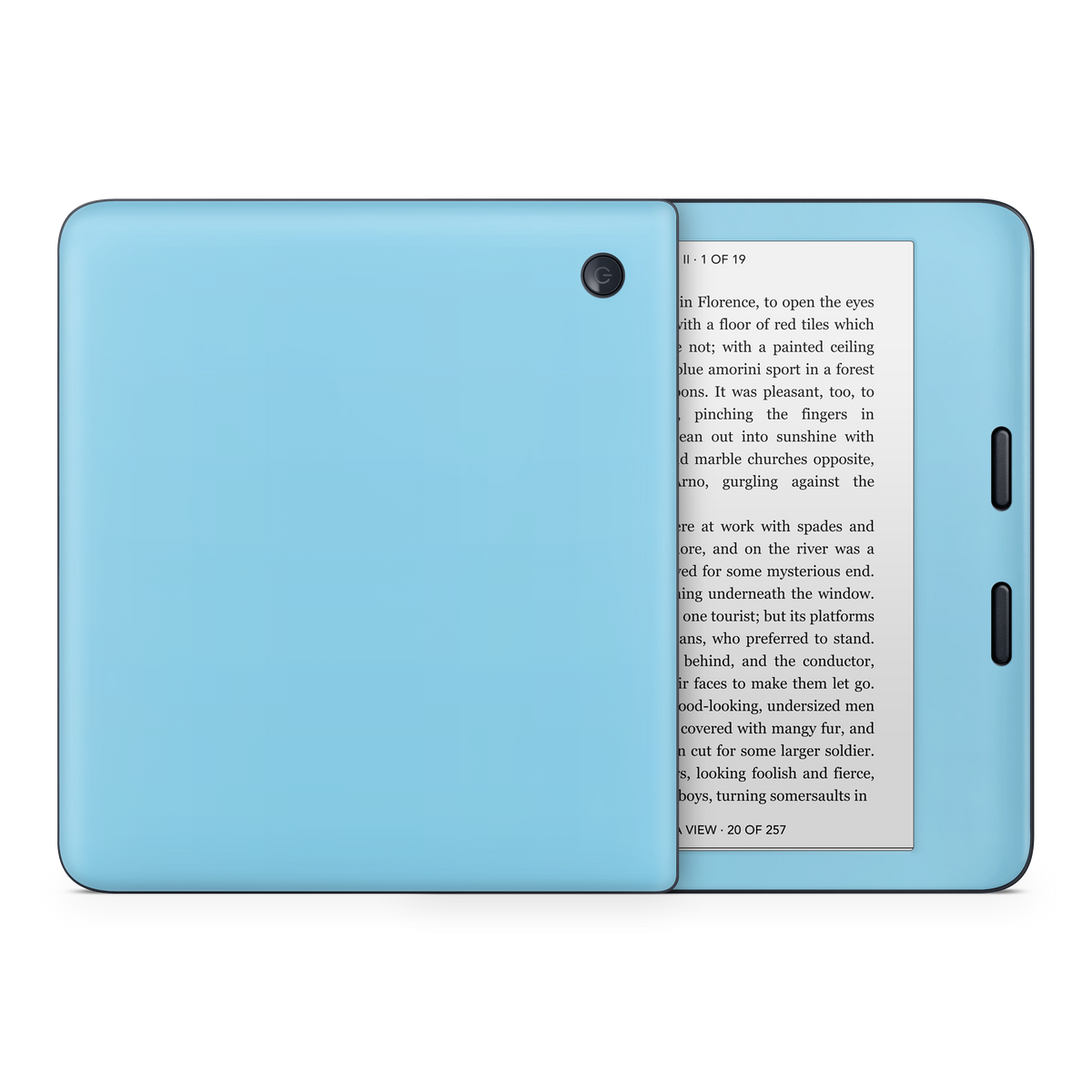 Sky Blue Kobo eReader Skin