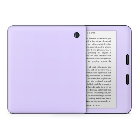 Light Lavender Kobo eReader Skin