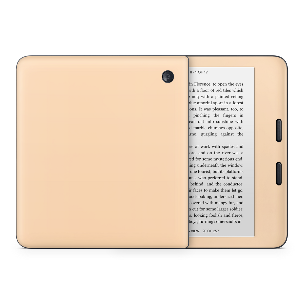 Pale Peach Kobo eReader Skin