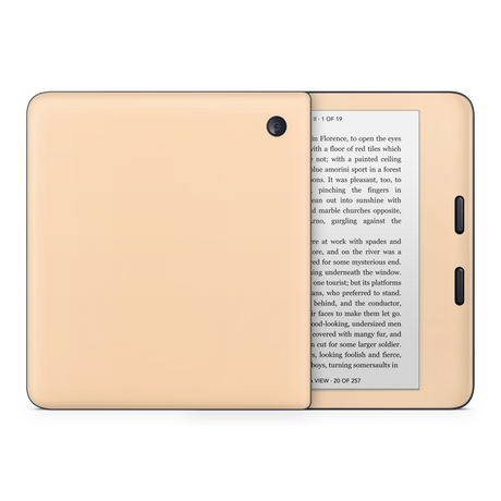 Pale Peach Kobo eReader Skin