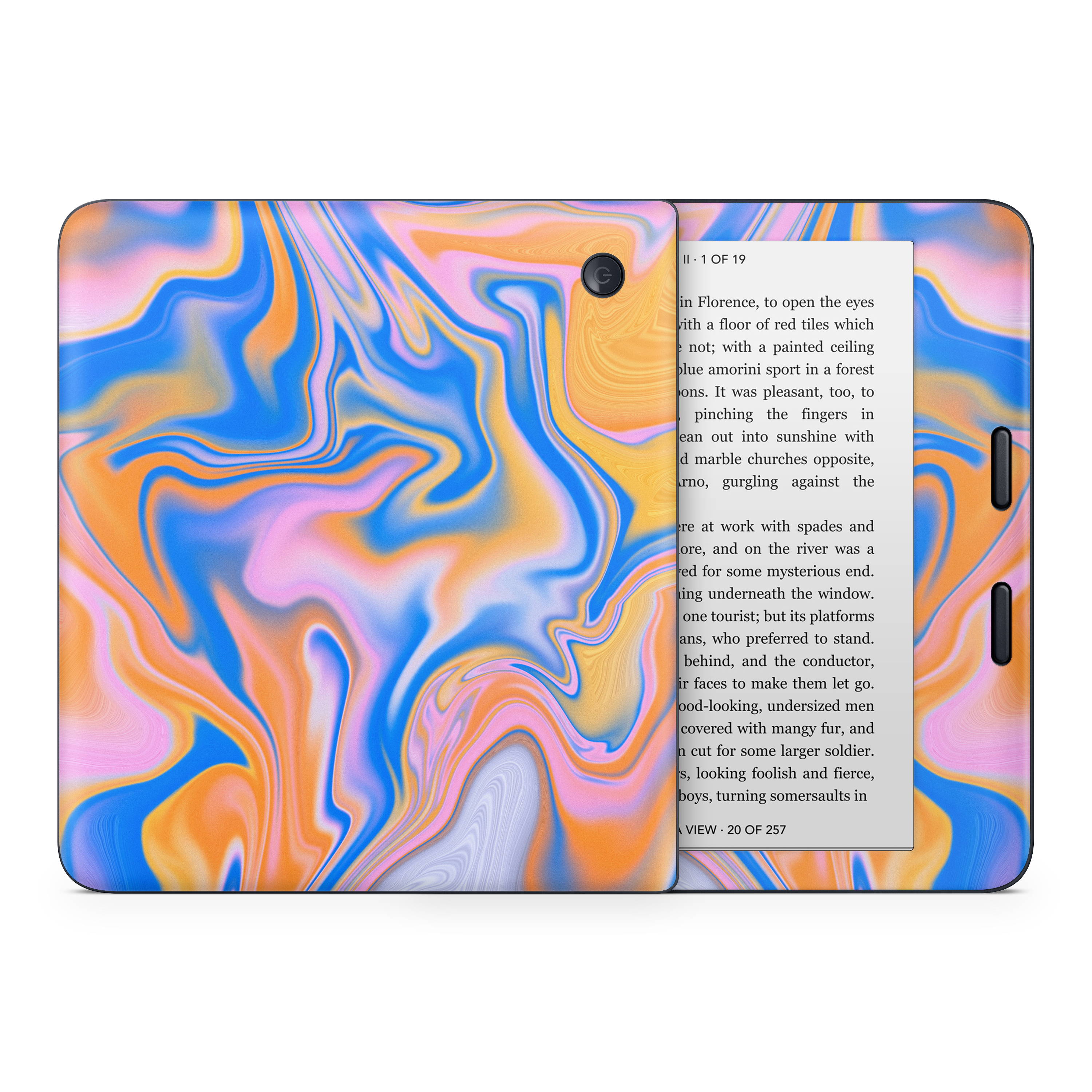 Blue Liquid Kobo Skin