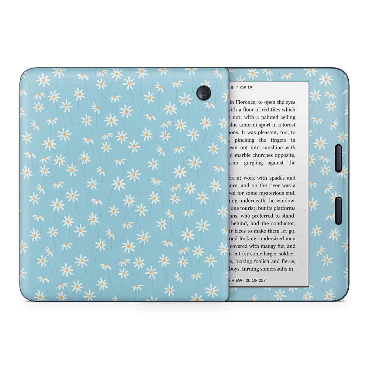 Daisy Blue Kobo Skin