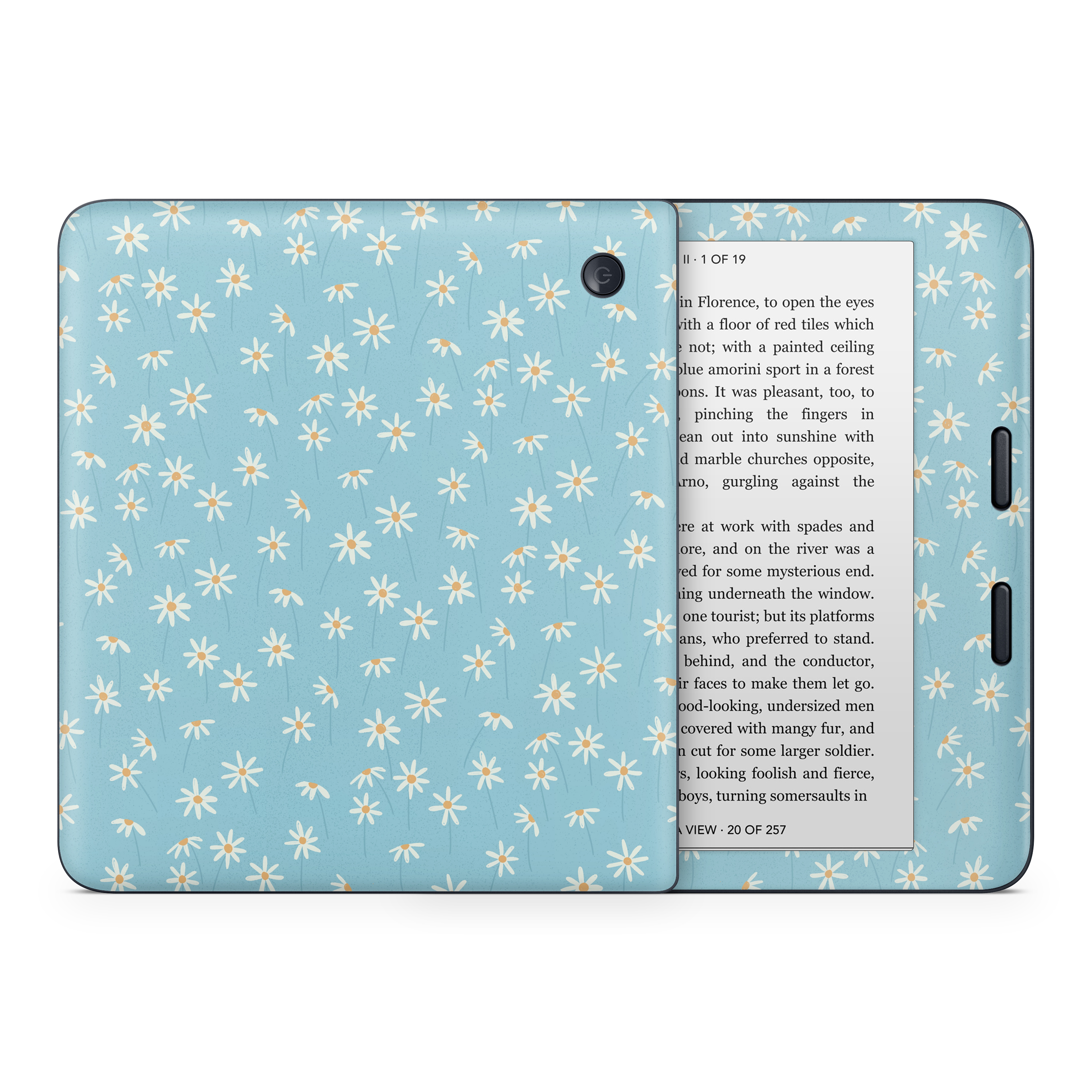 Daisy Blue Kobo Skin