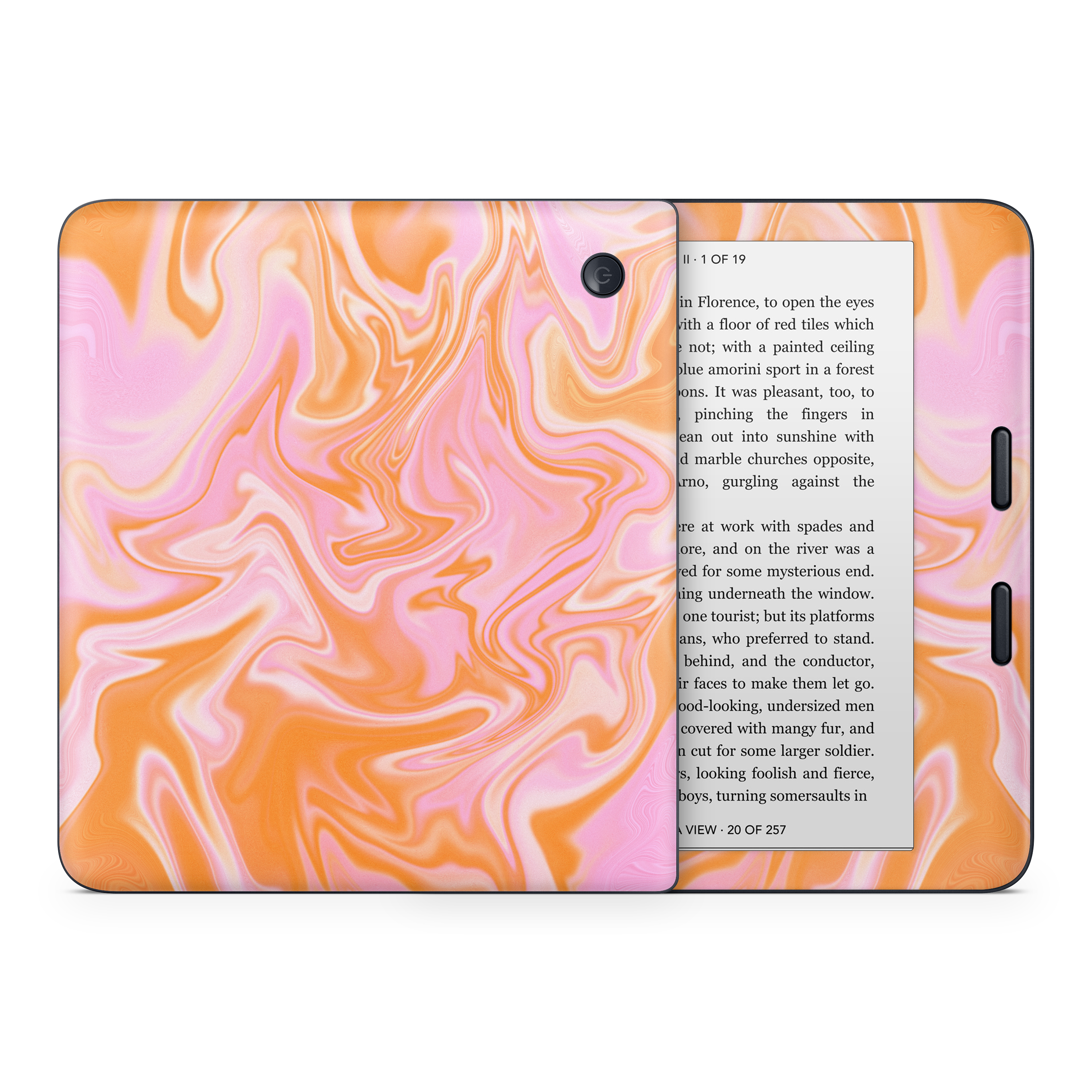 Retro Lava Kobo Skin