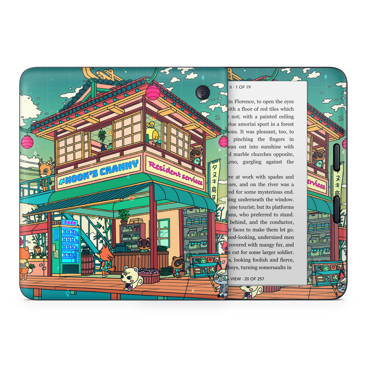 Animal Crossing Kobo Skin