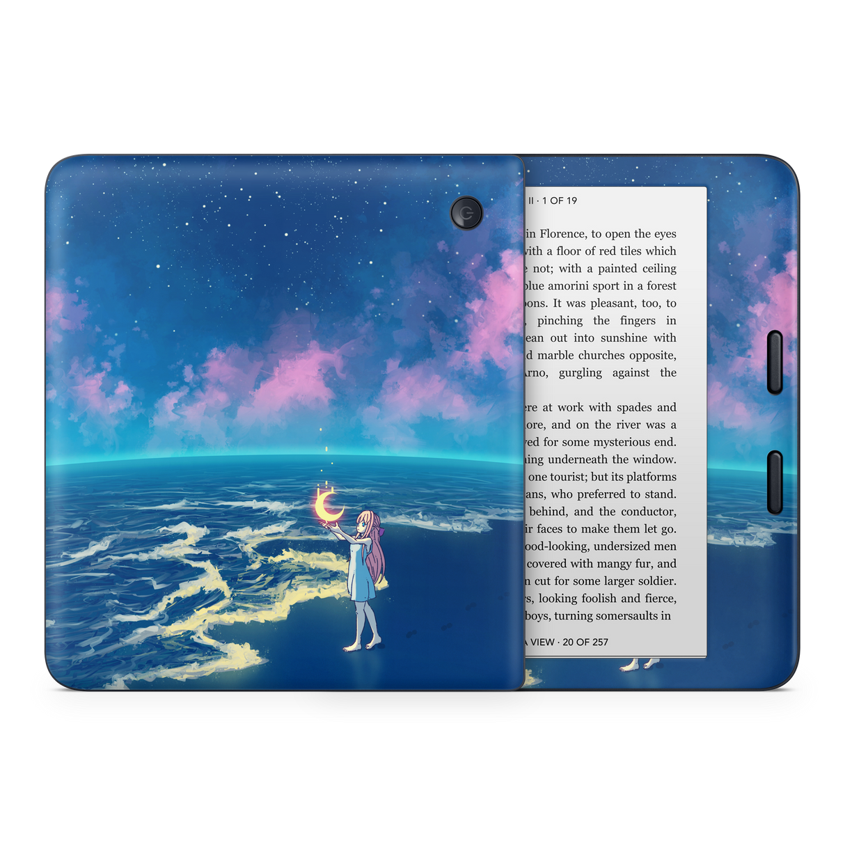 Catching the moon Kobo Skin