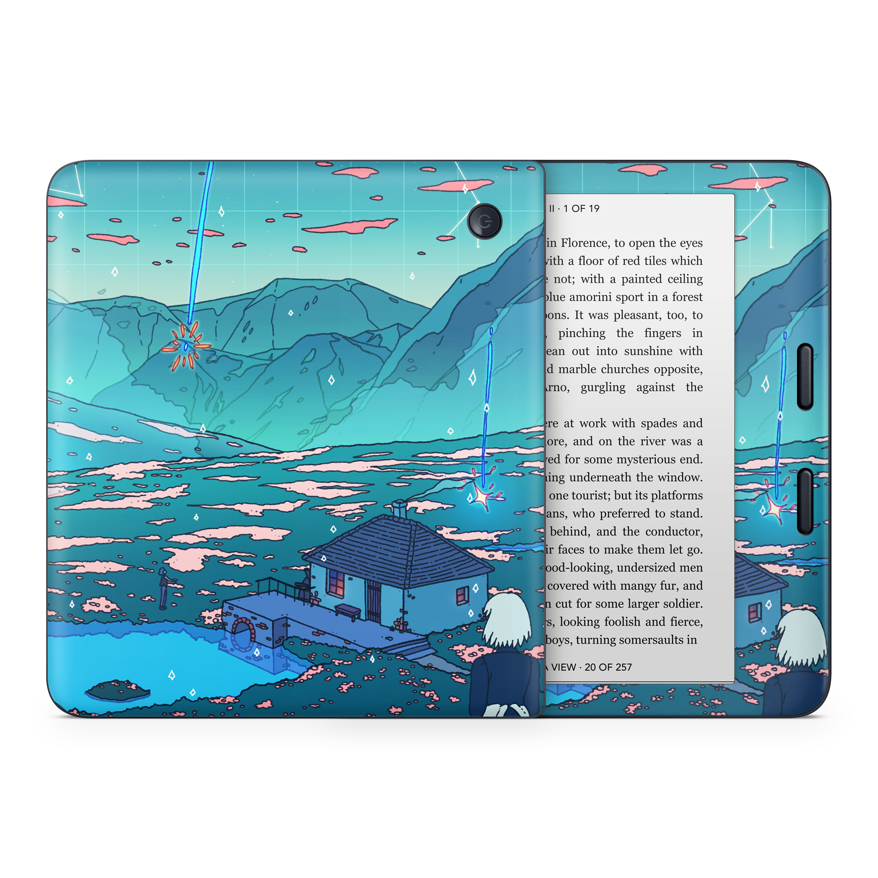Crystal Shower Kobo Skin