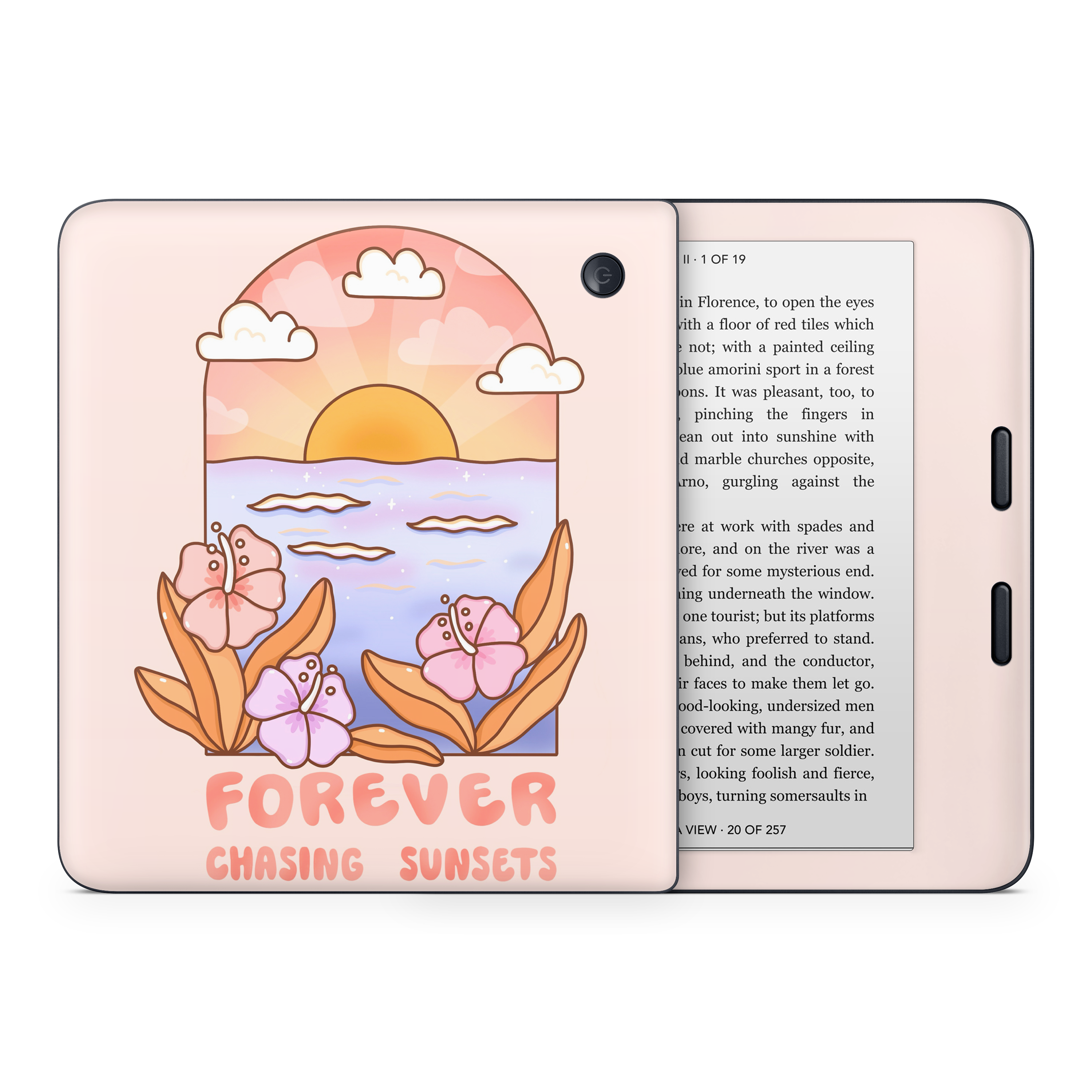 Chasing Sunsets Kobo Skin