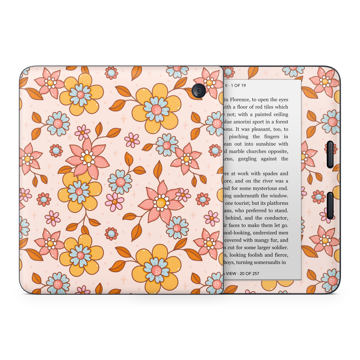 Fall Floral Kobo Skin