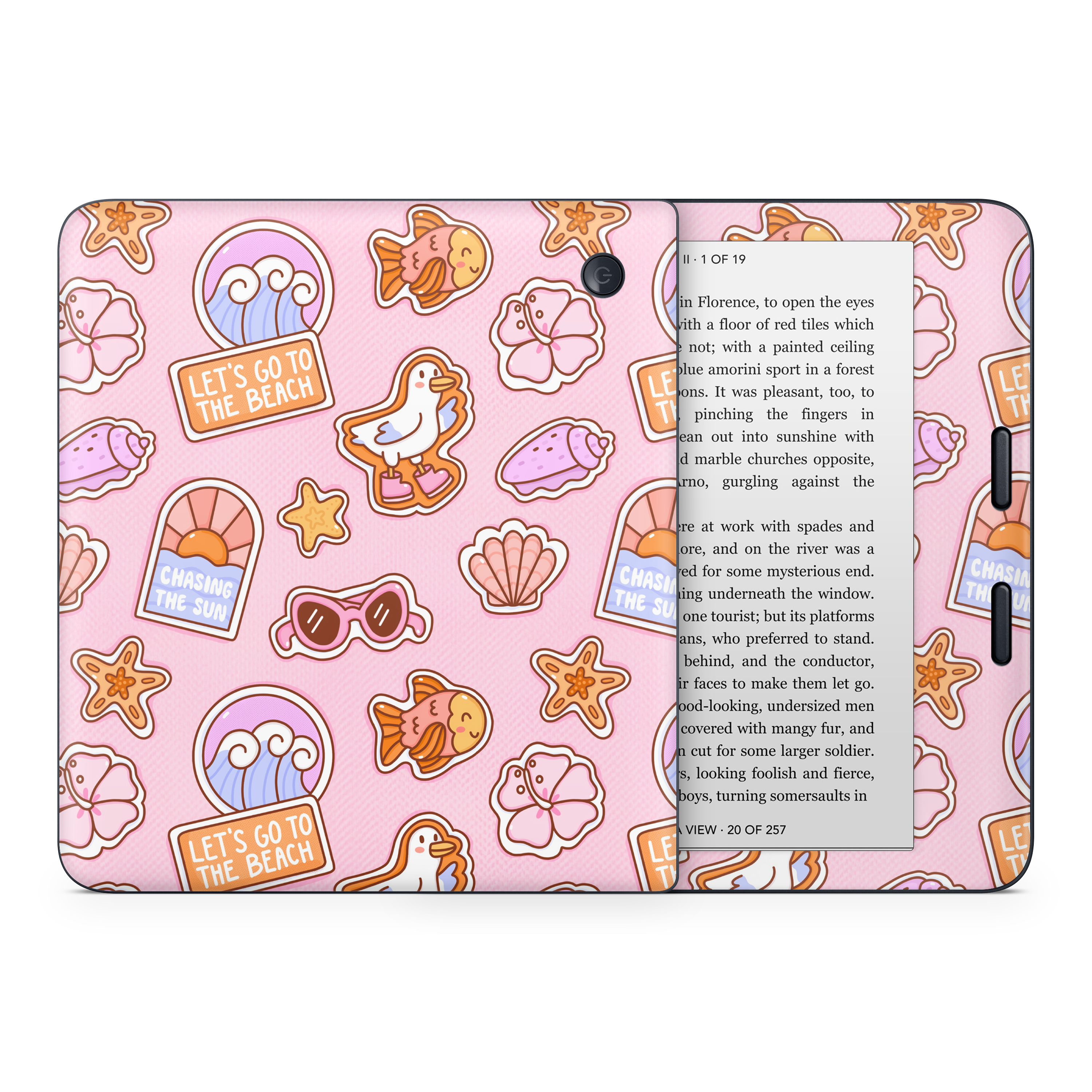 Patches Pink Kobo Skin