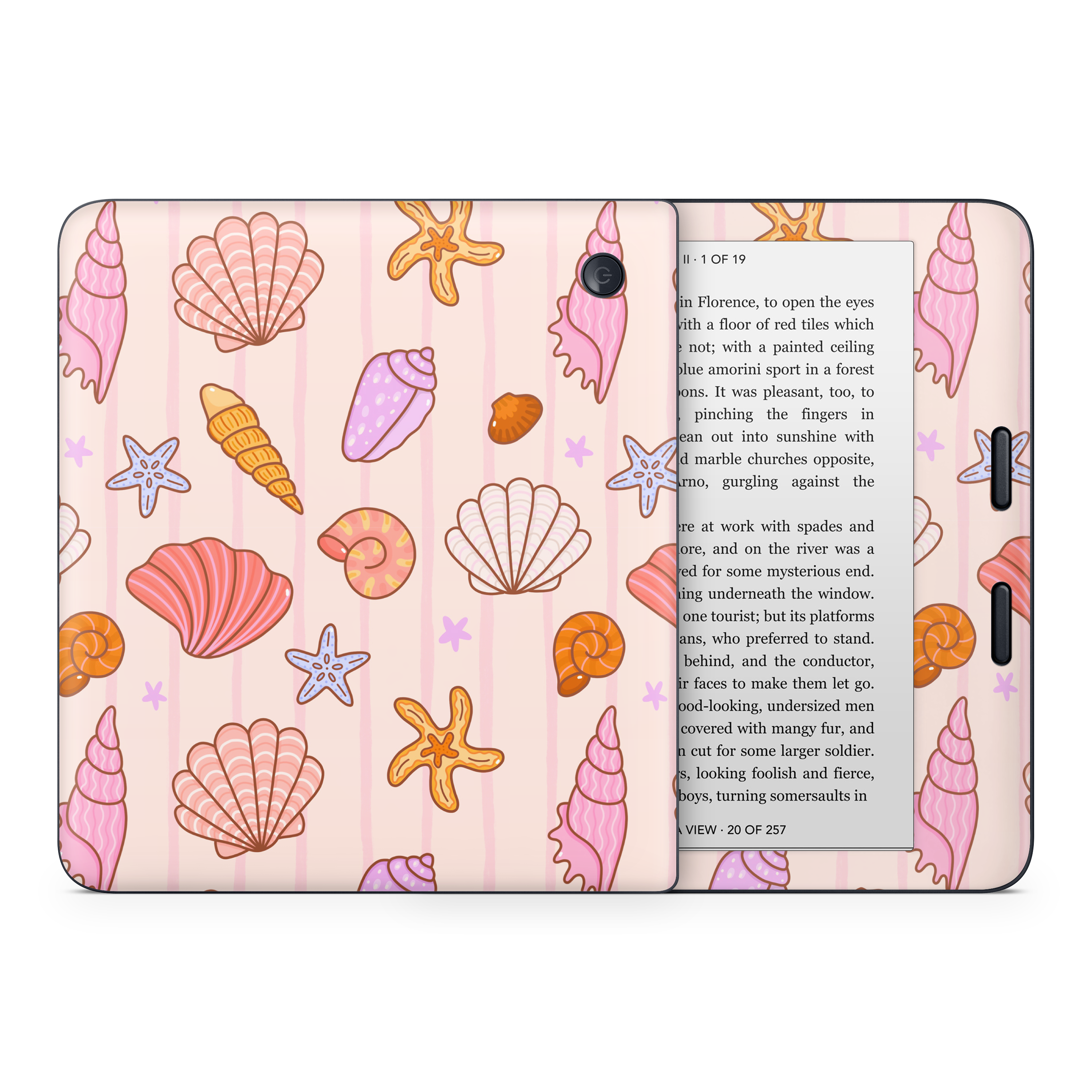 Seashells Kobo Skin