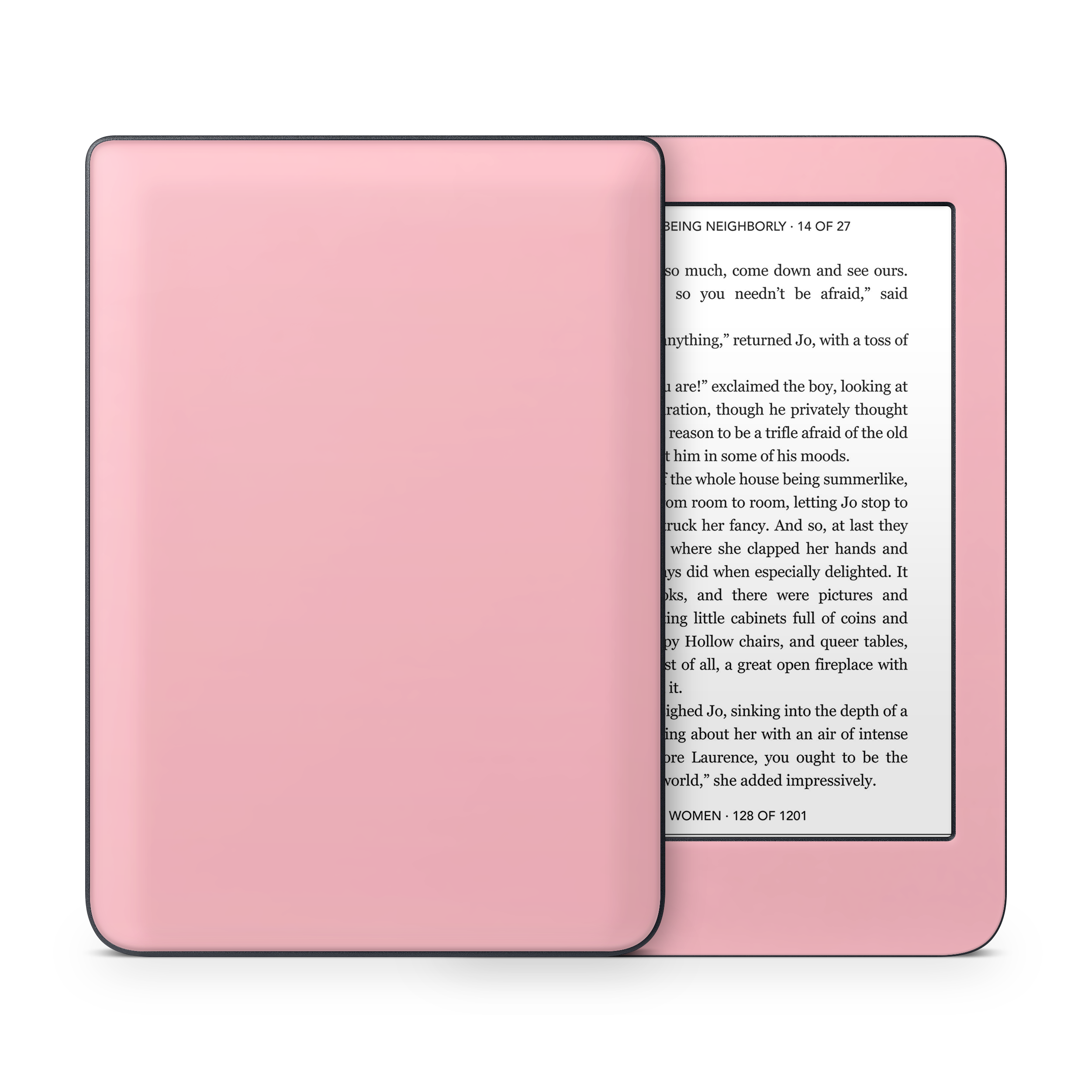 Pastel Pink Kobo eReader Skin