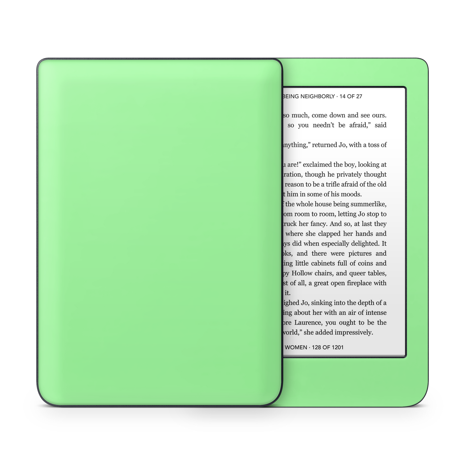 Green Ereader Mint Green Kobo eReader Skin – CUCU Covers
