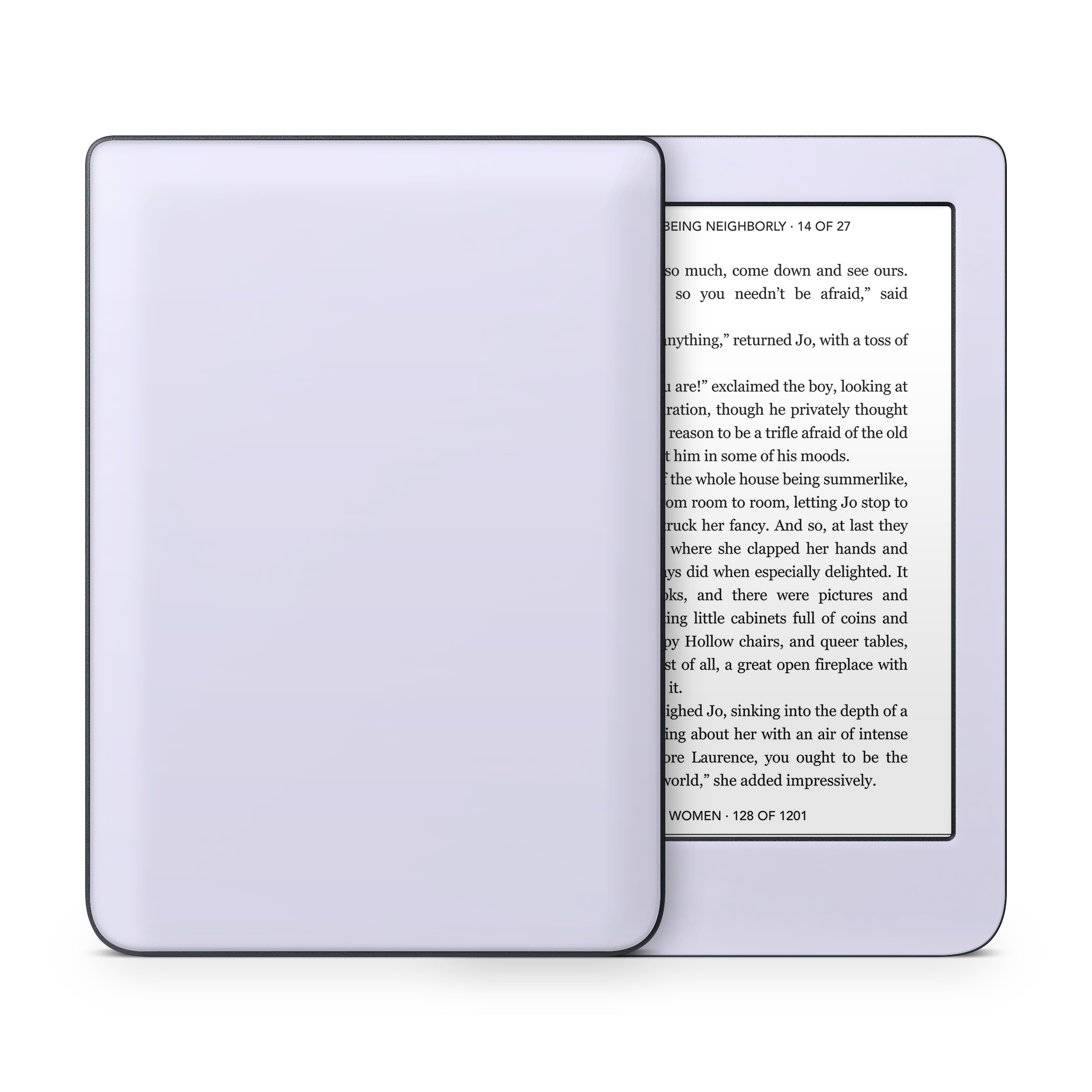 Lavender Kobo eReader Skin