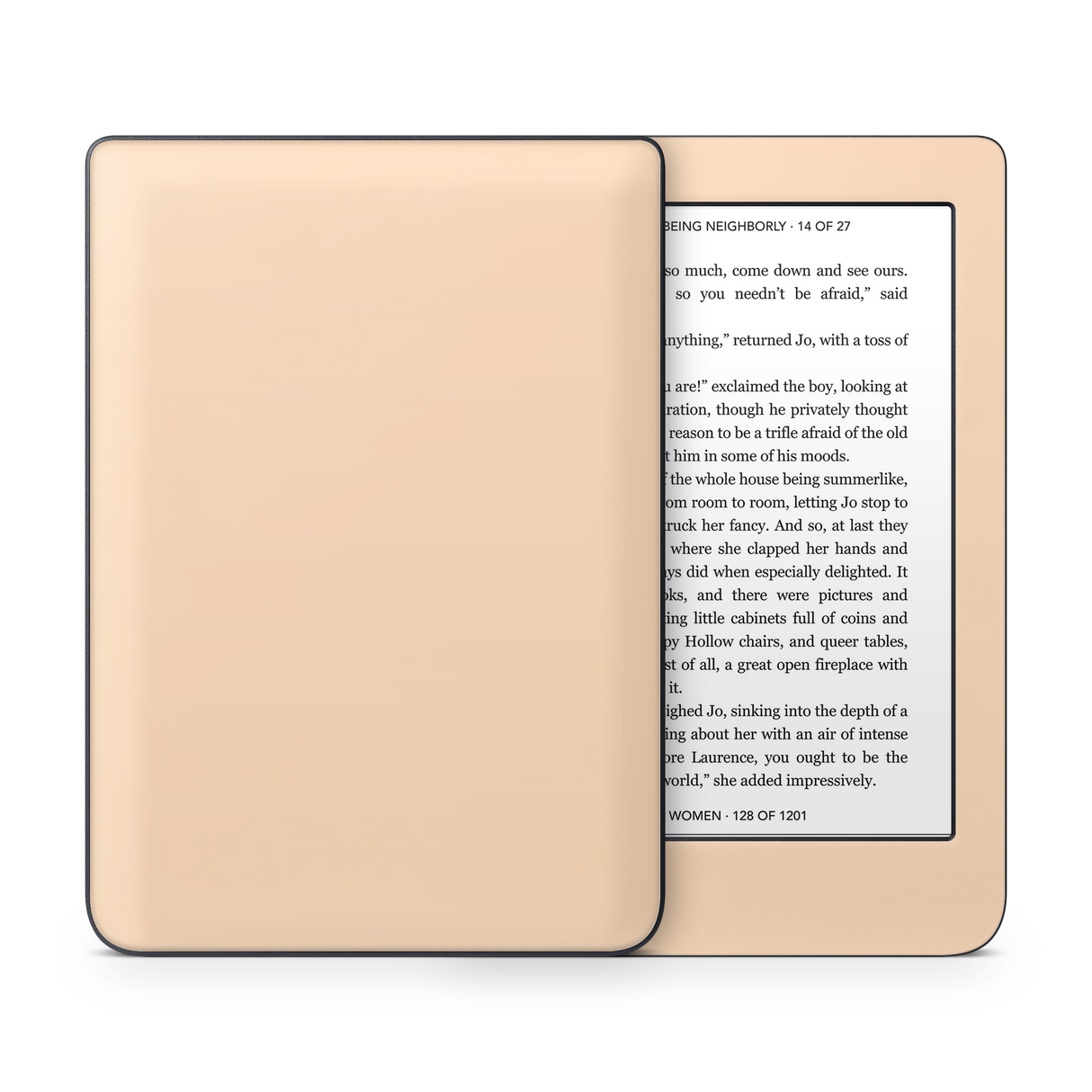 Peach Kobo eReader Skin