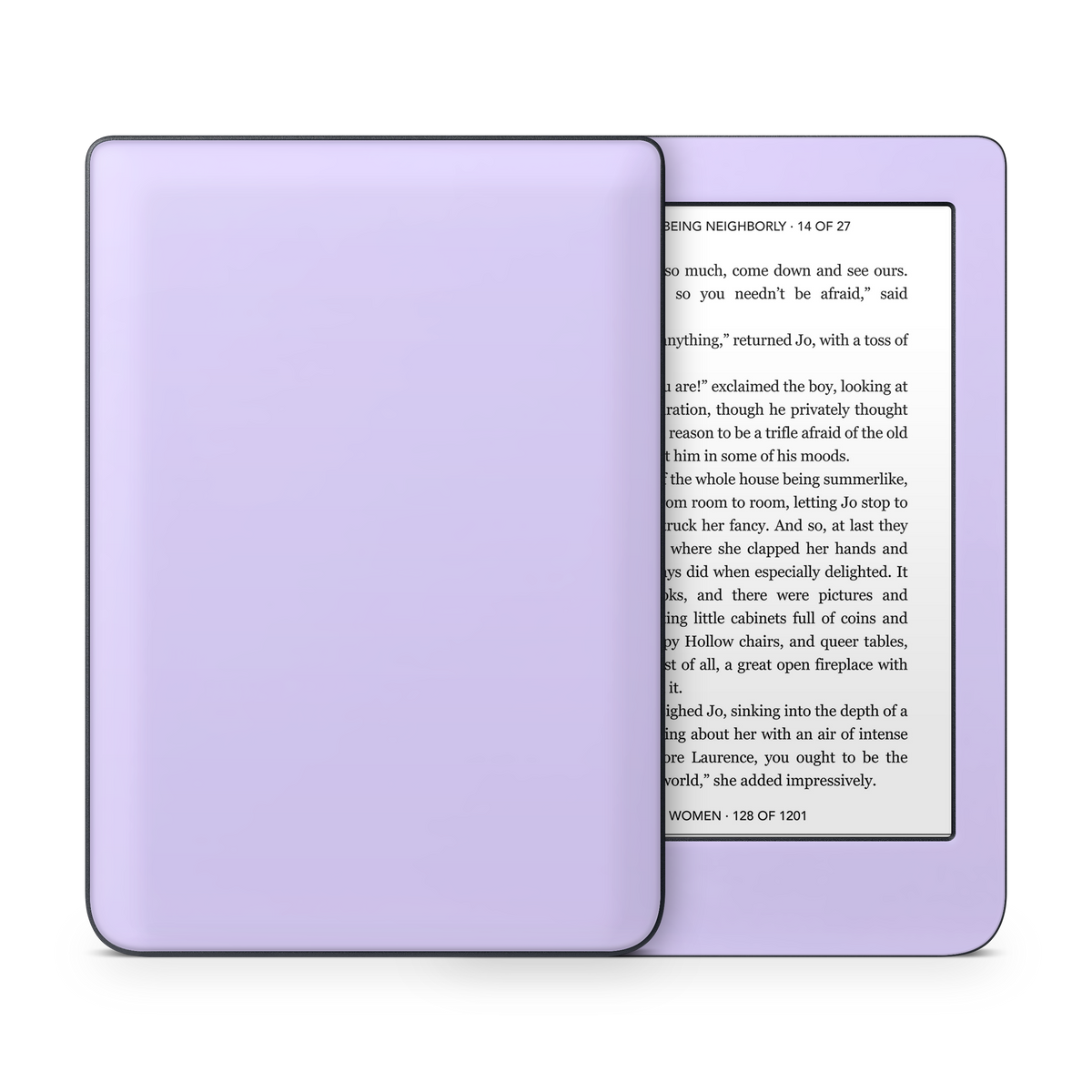 Light Lavender Kobo eReader Skin