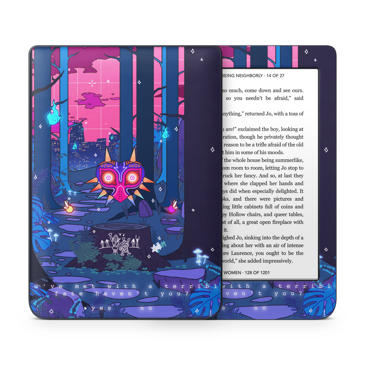 Majora's mask V2 Kobo Skin