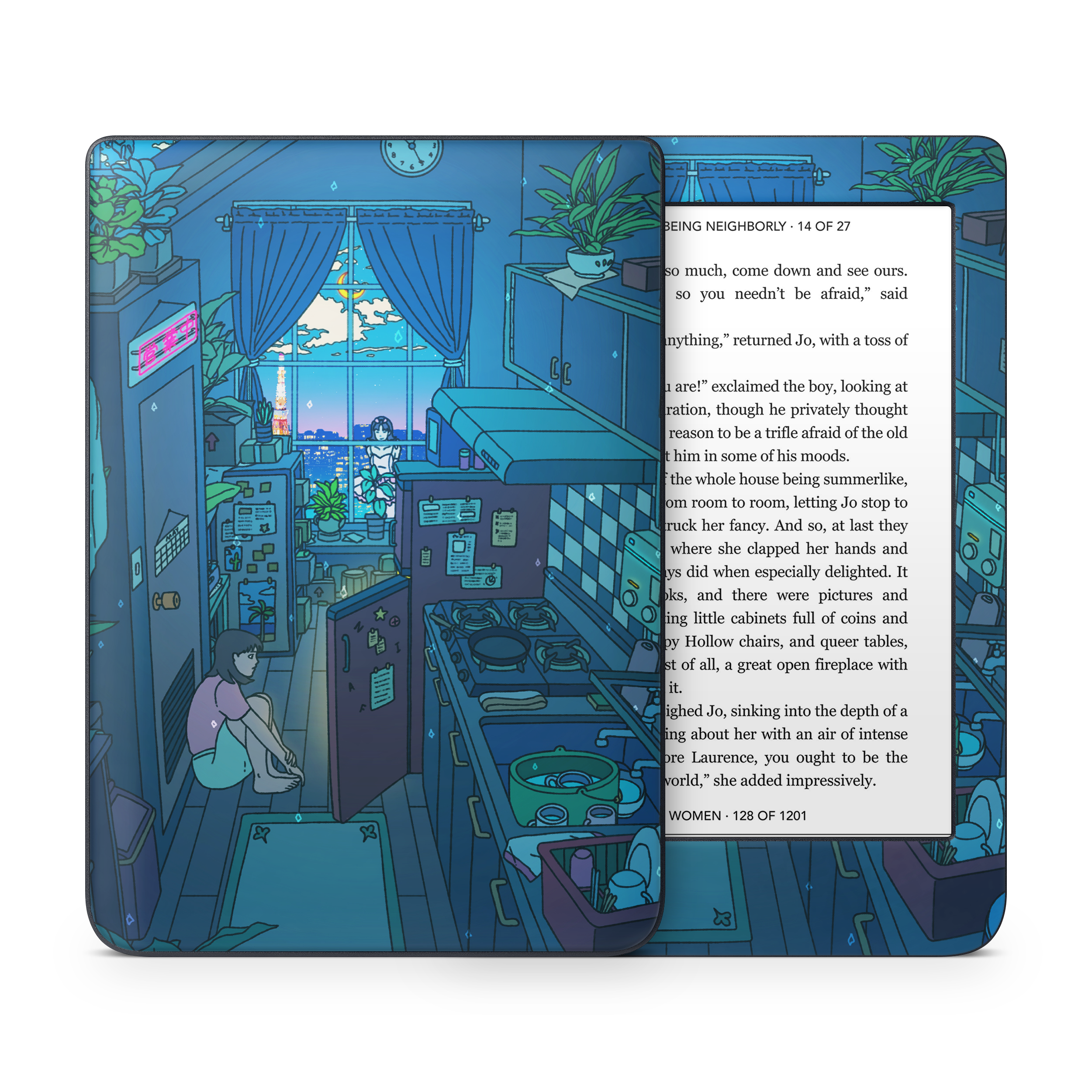 Perfect Blue  Kobo Skin