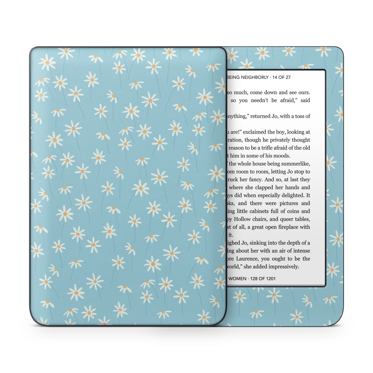 Daisy Blue Kobo Skin