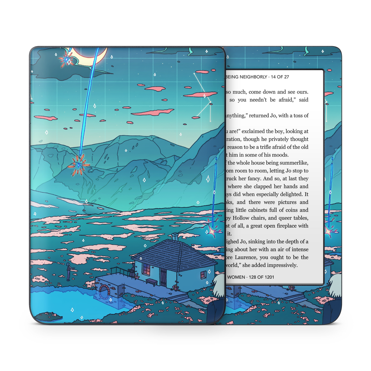 Crystal Shower Kobo Skin