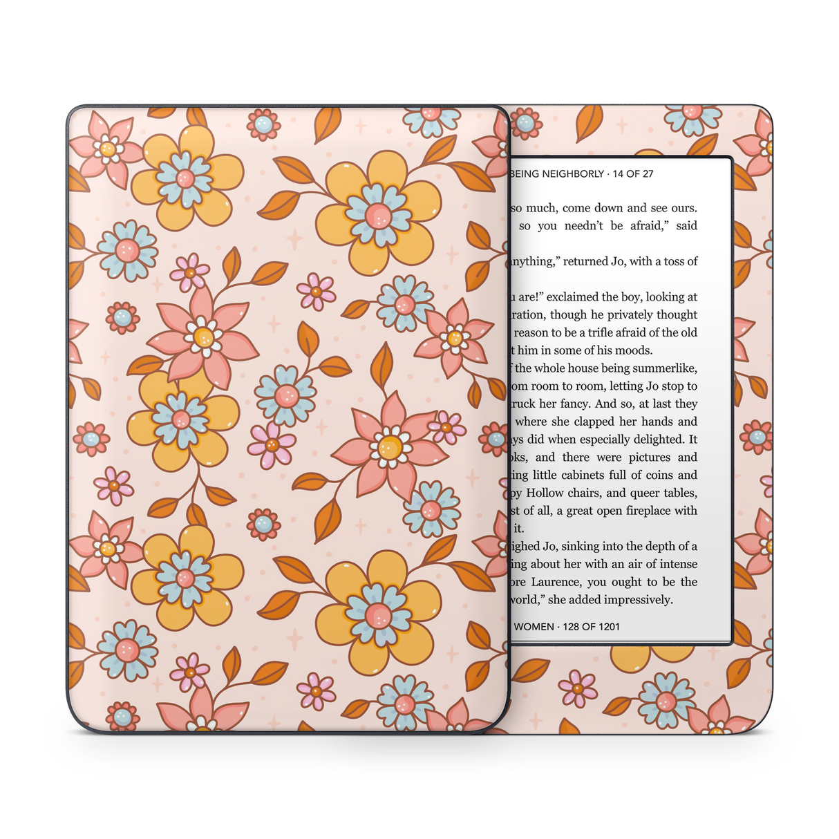 Fall Floral Kobo Skin
