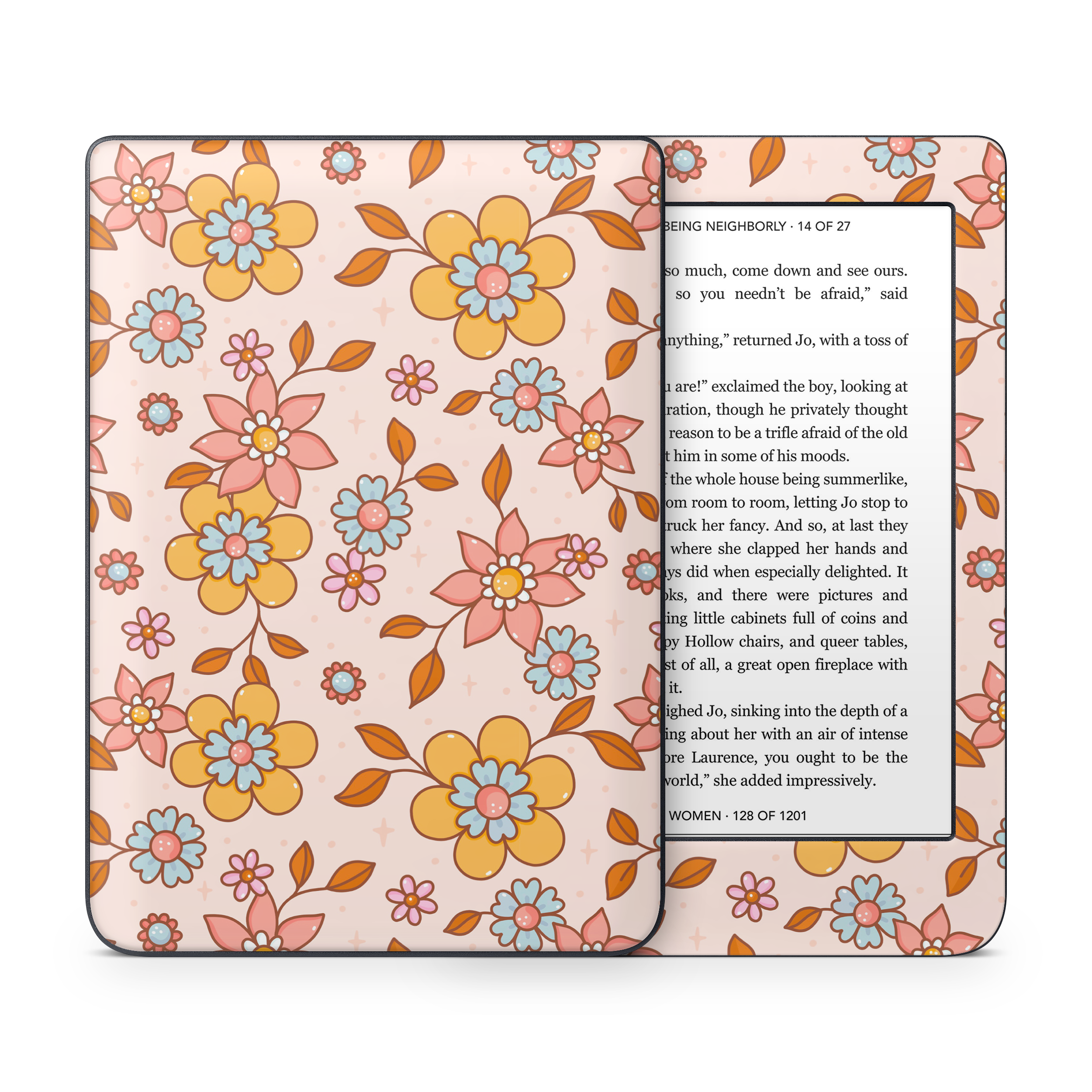 Fall Floral Kobo Skin