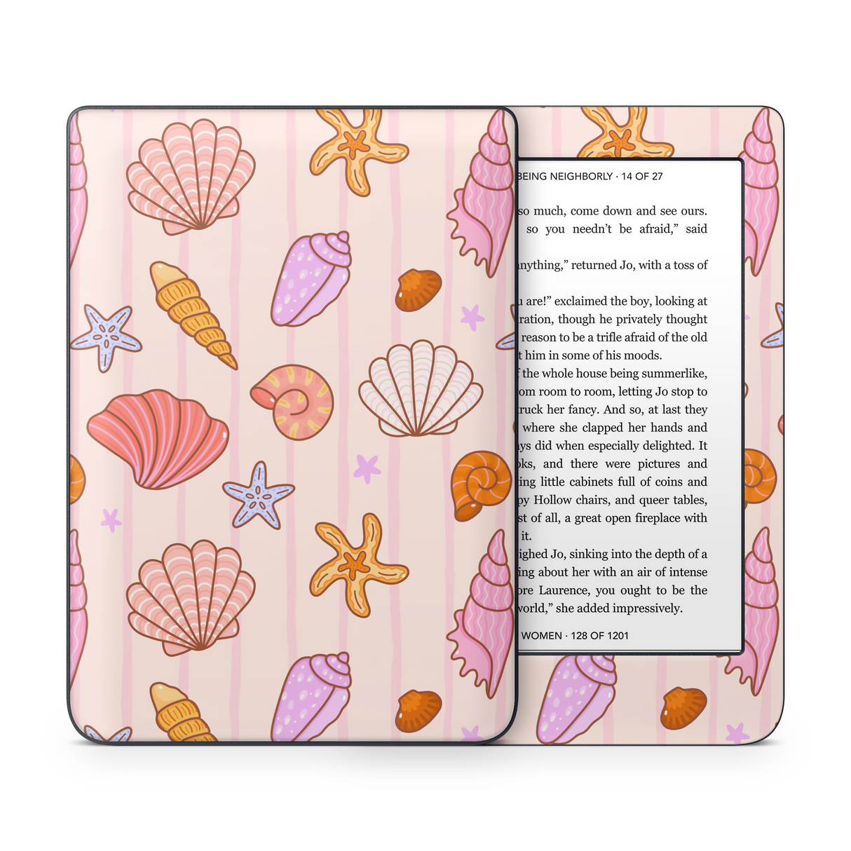 Seashells Kobo Skin