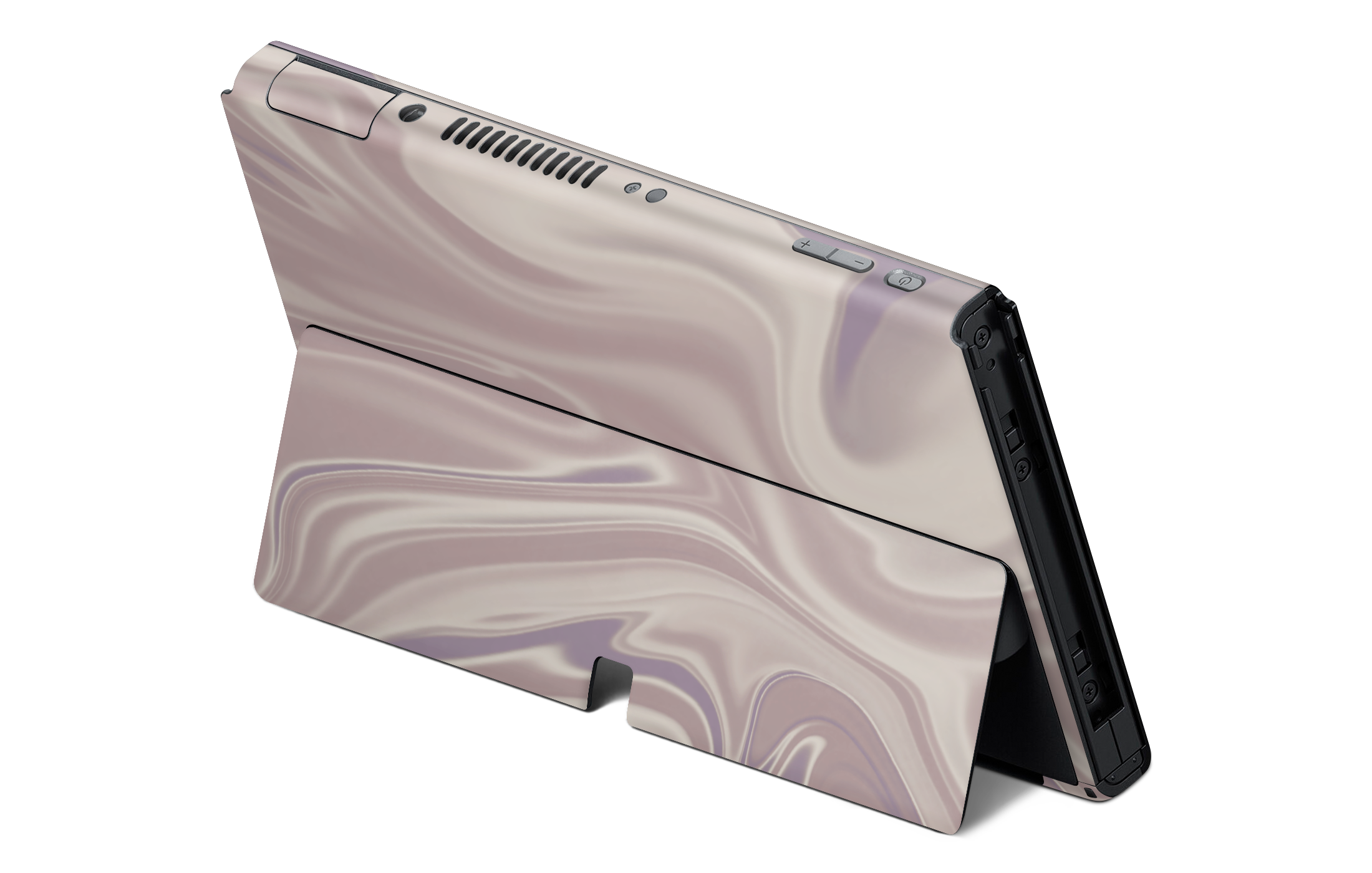 Nintendo Switch OLED Skin Lavender nights