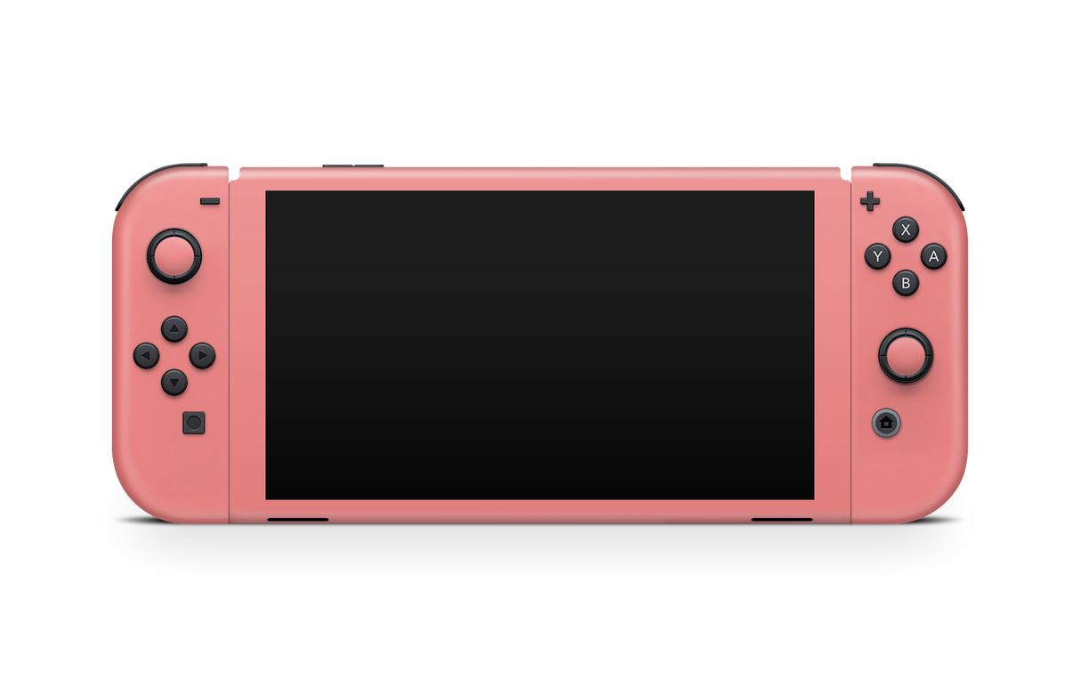 Nintendo Switch OLED Skin Light Coral