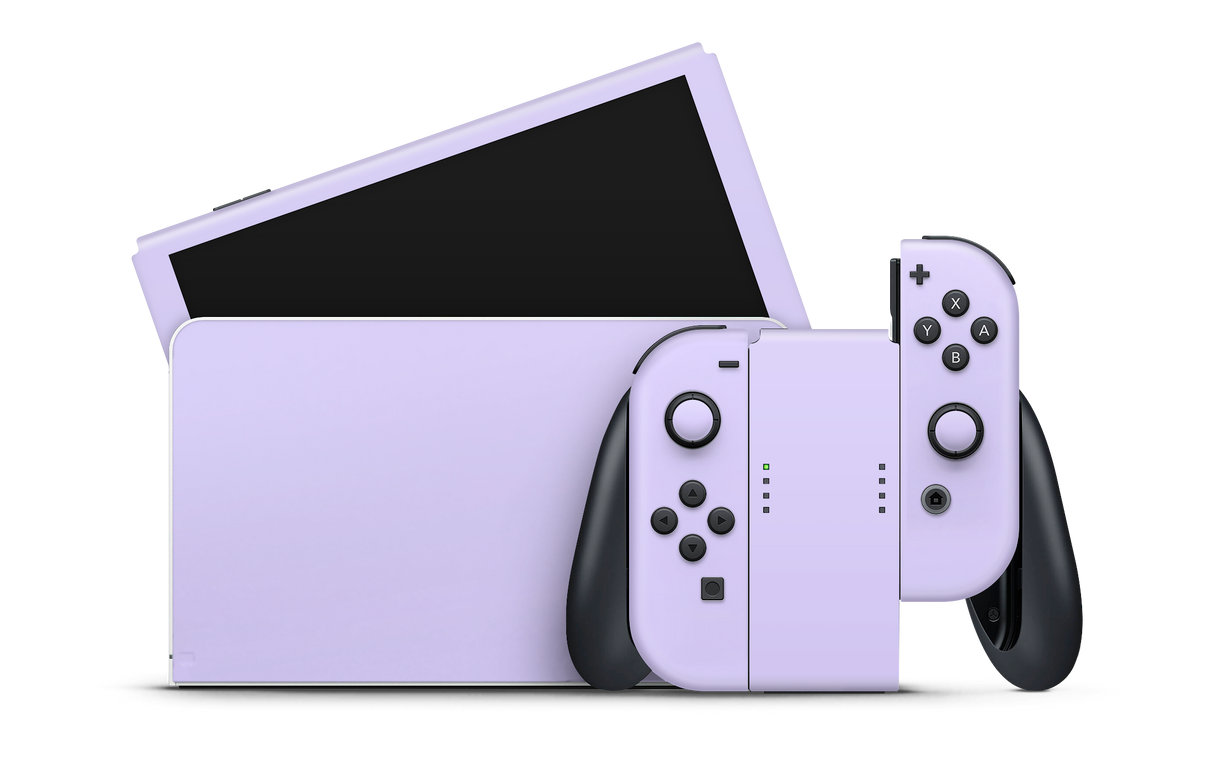 Nintendo Switch OLED Skin Light Lavender