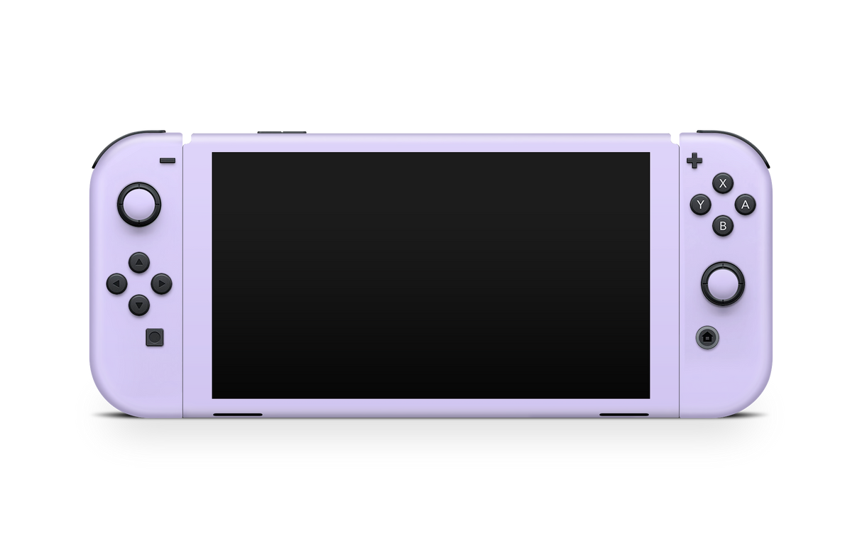 Nintendo Switch OLED Skin Light Lavender – CUCU Covers Nintendo Switch OLED Skin Light Lavender – CUCU Covers
