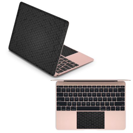 Apple MacBook Skin Dark Hex