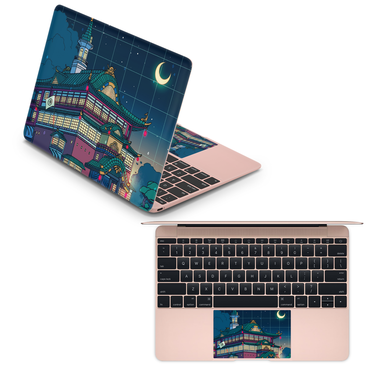 Apple MacBook Bathhouse Night Skin