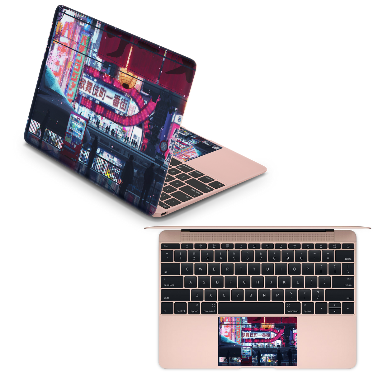 Apple MacBook Cyberpunk Streets Skin