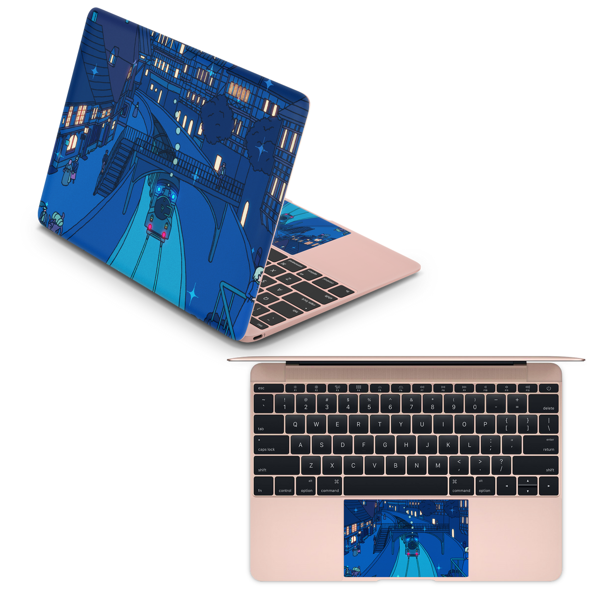 Apple MacBook Howl & Sophie Skin