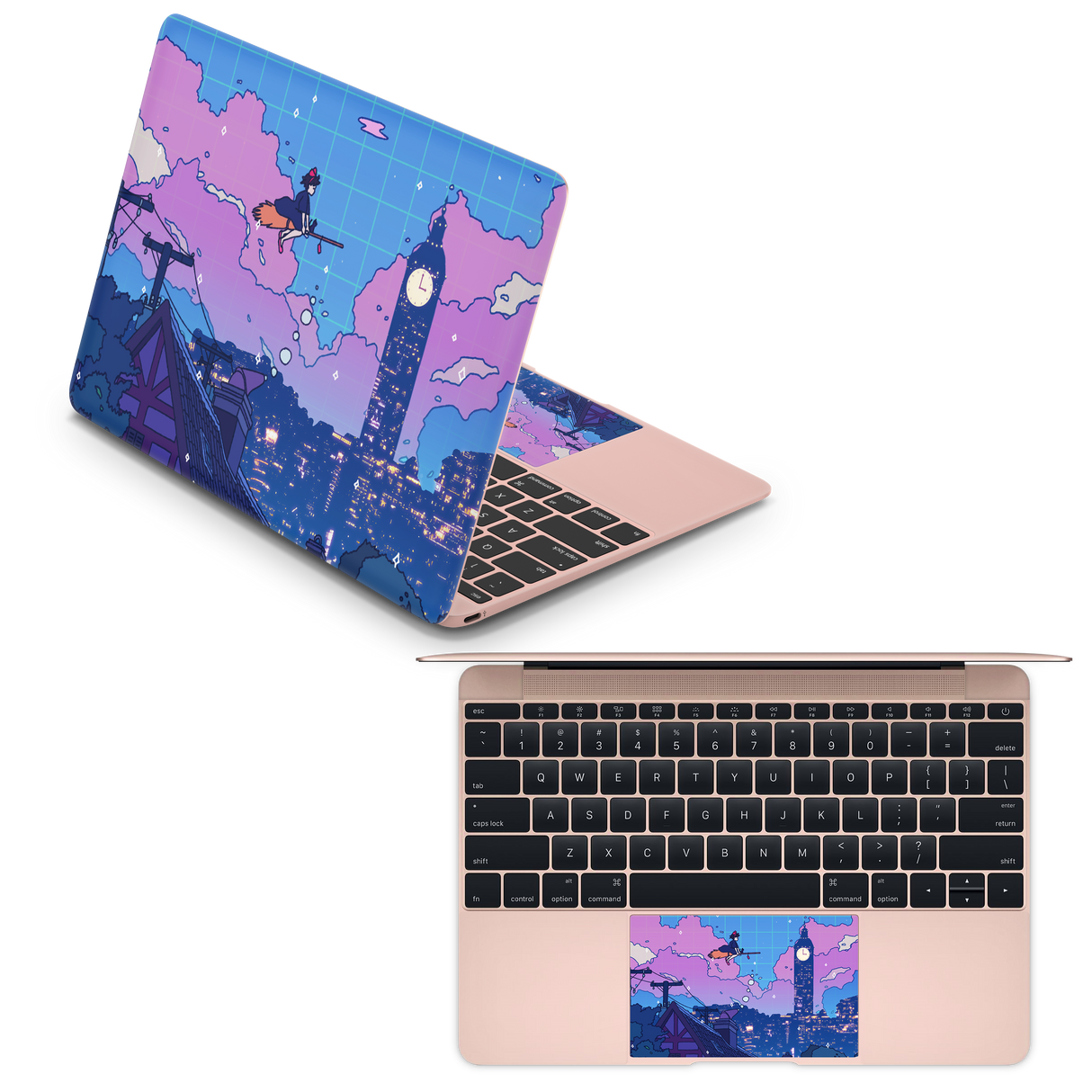 Apple MacBook Night Flight Skin