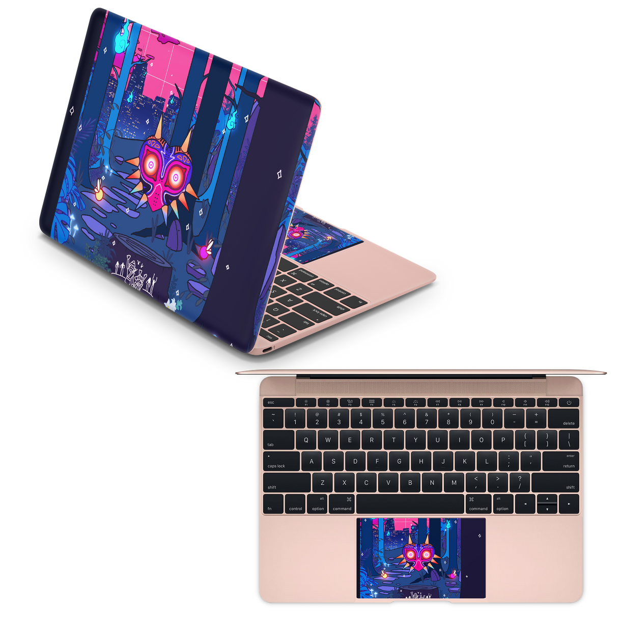 Apple MacBook Majora's mask V2 Skin