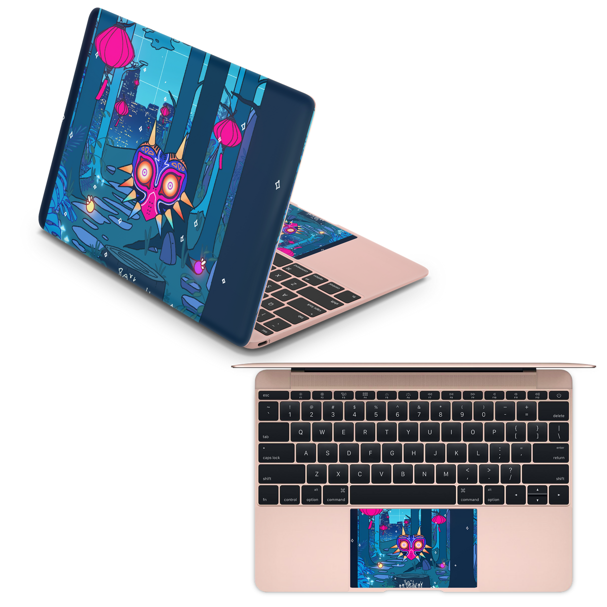 Apple MacBook Majora's mask Skin