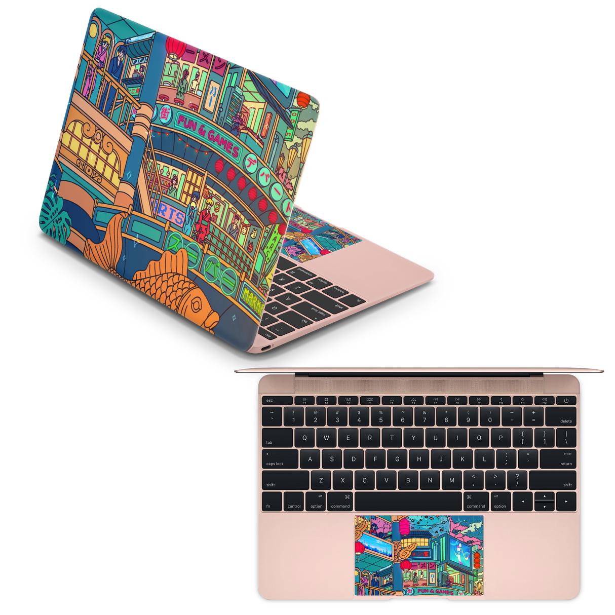 Apple MacBook Moon festival Skin