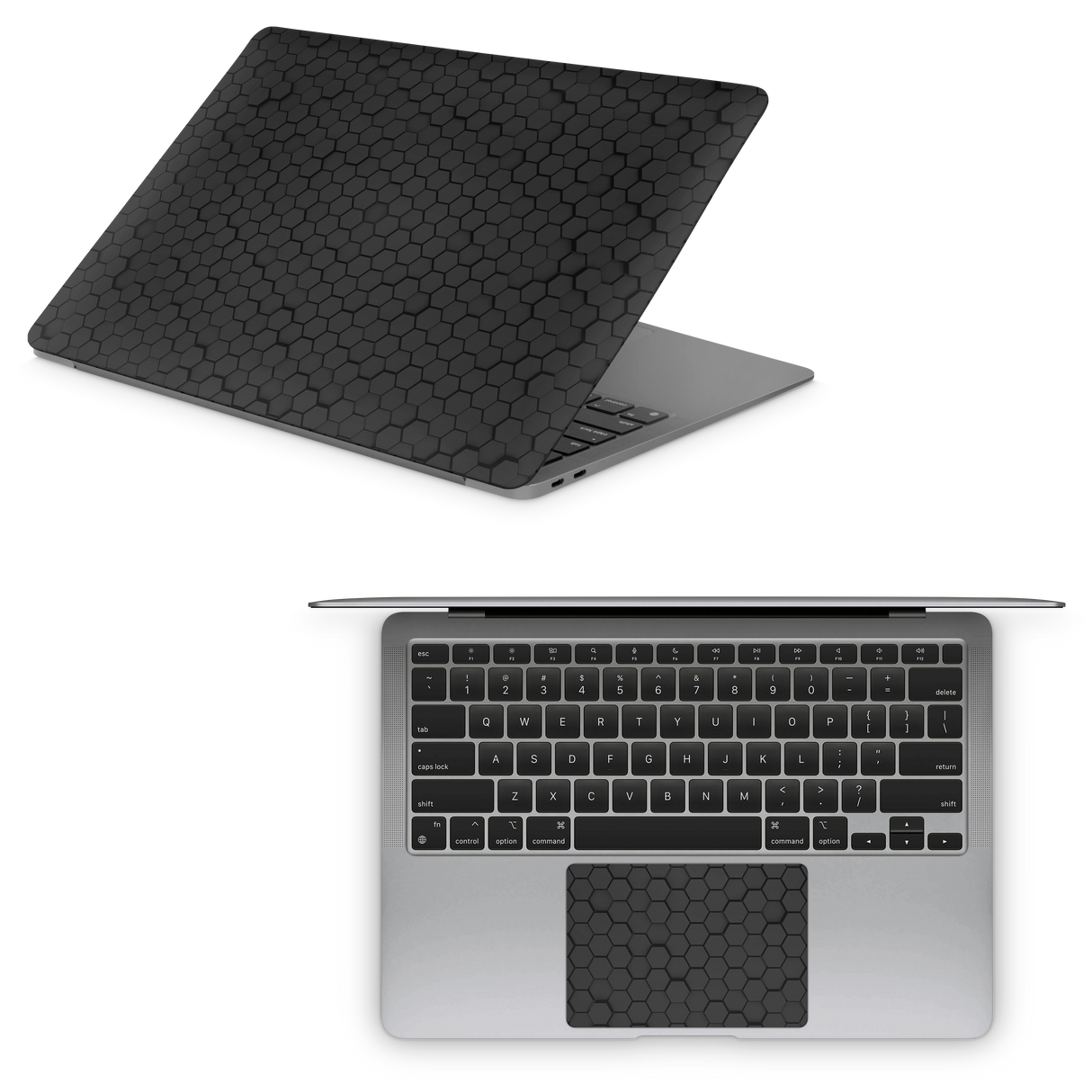 Apple MacBook Skin Dark Hex