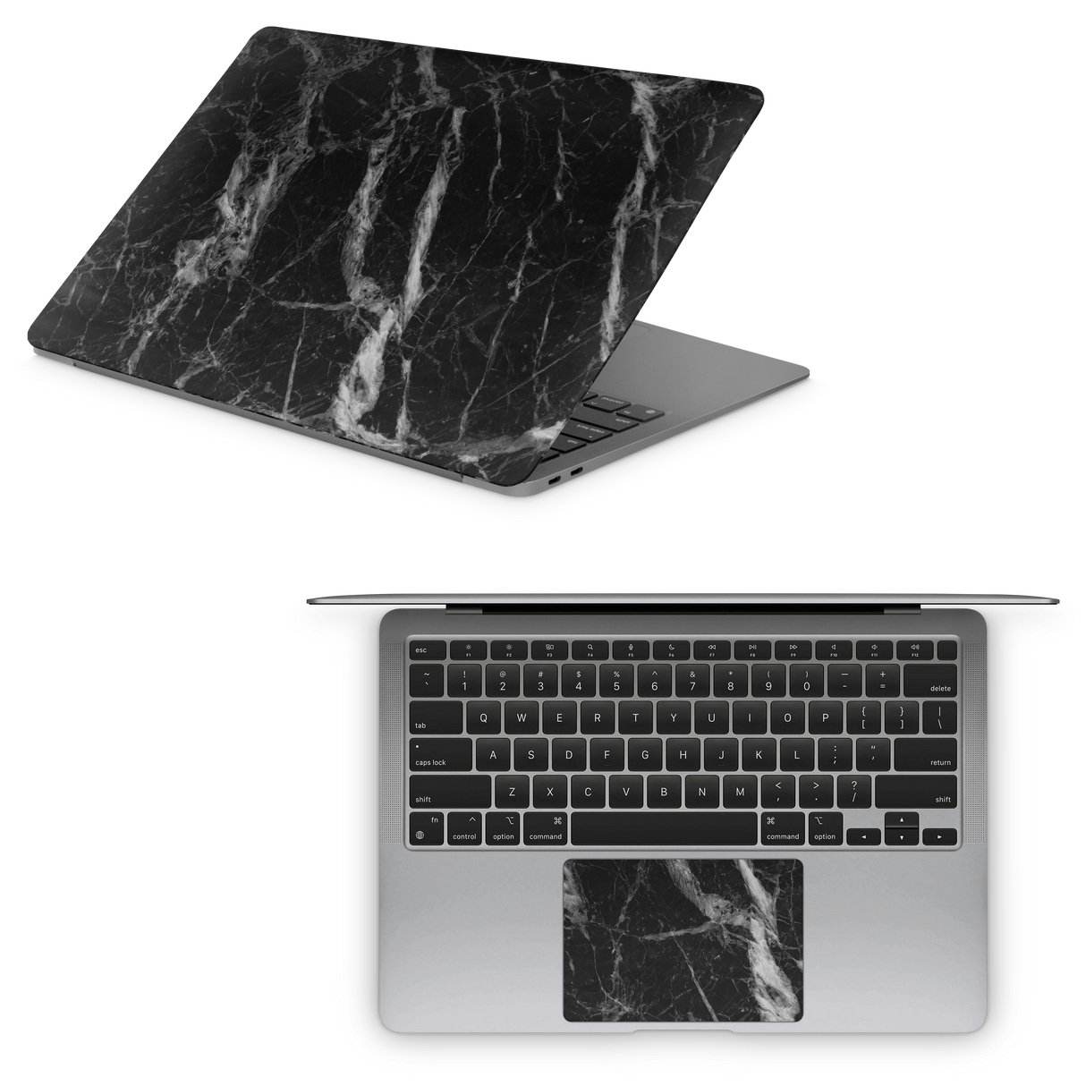 Apple MacBook Skin Black Marble