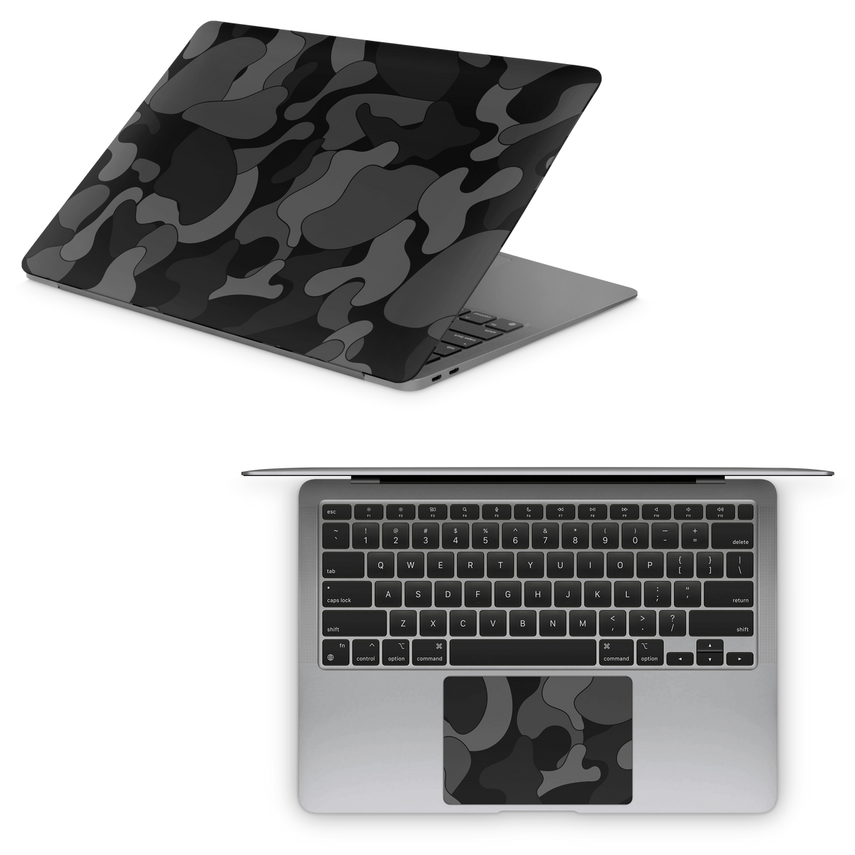 Apple MacBook Skin Ape Black Camo