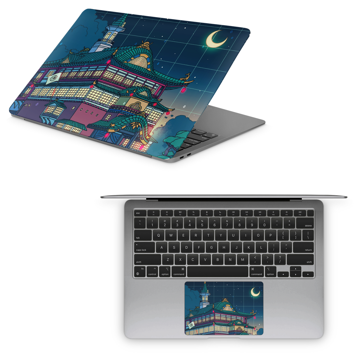 Apple MacBook Bathhouse Night Skin