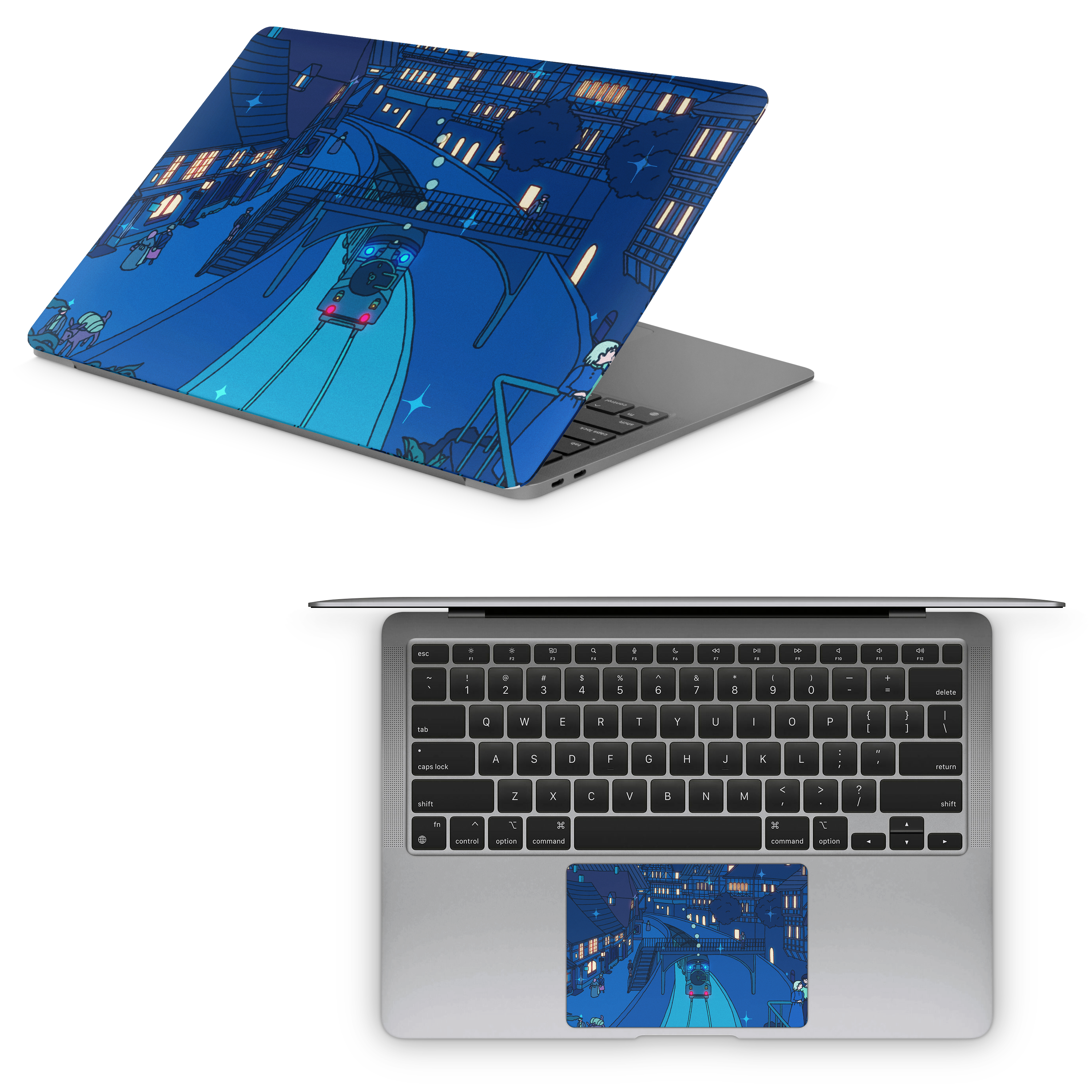 Apple MacBook Howl & Sophie Skin