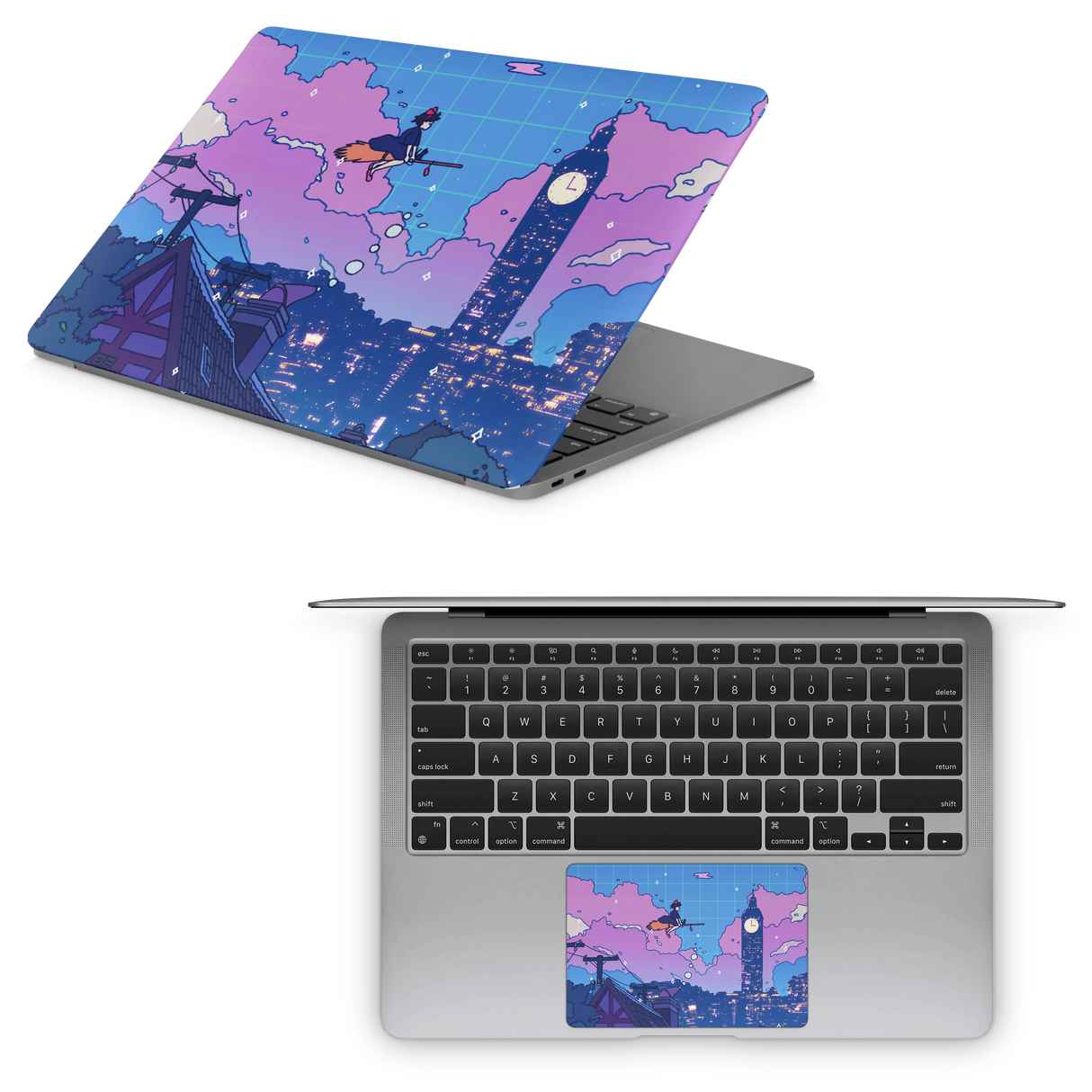 Apple MacBook Night Flight Skin