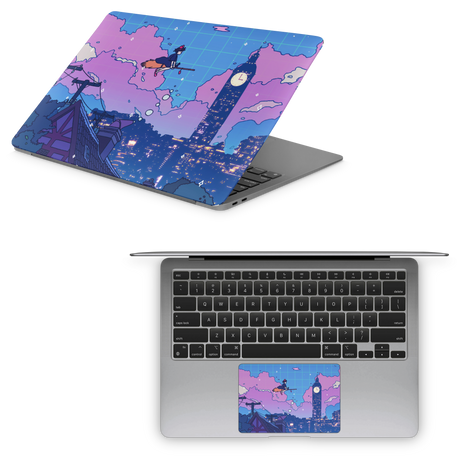 Apple MacBook Night Flight Skin