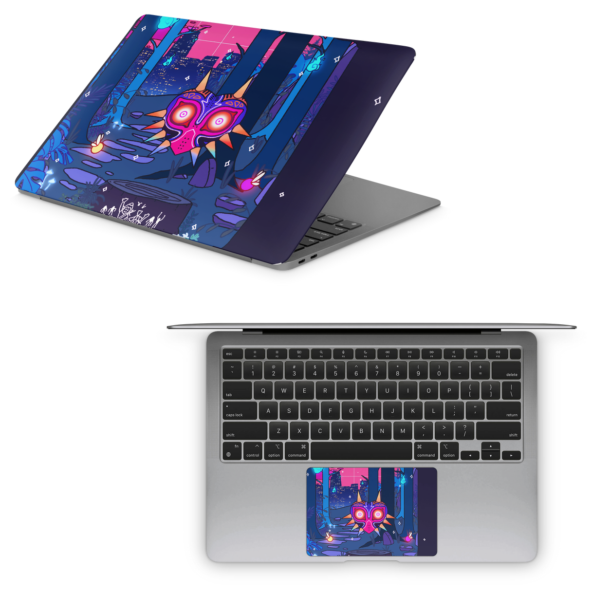 Apple MacBook Majora's mask V2 Skin