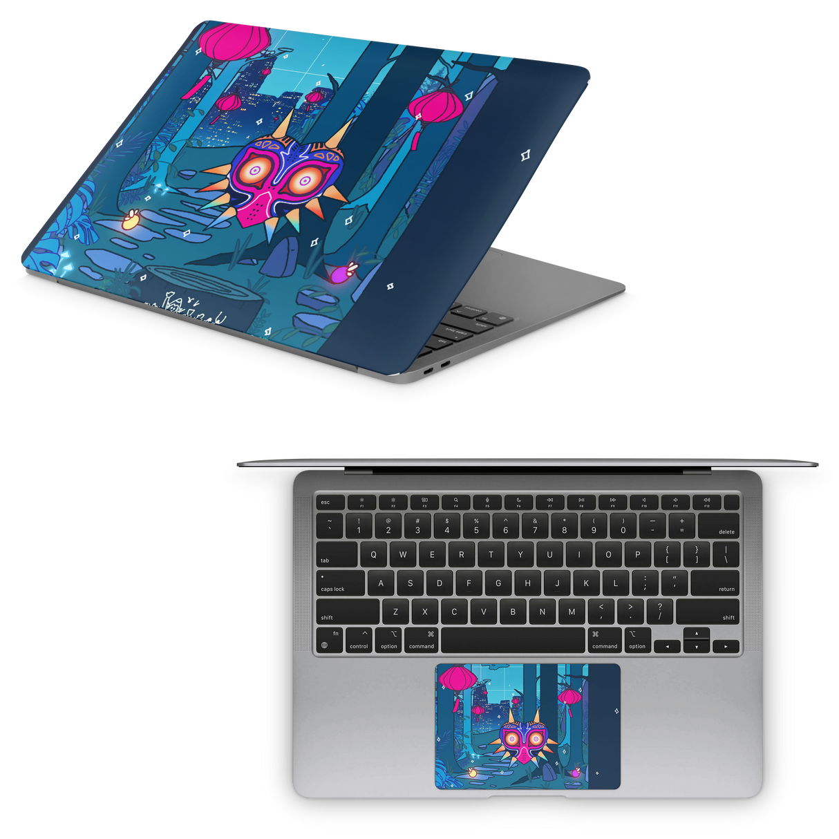 Apple MacBook Majora's mask Skin