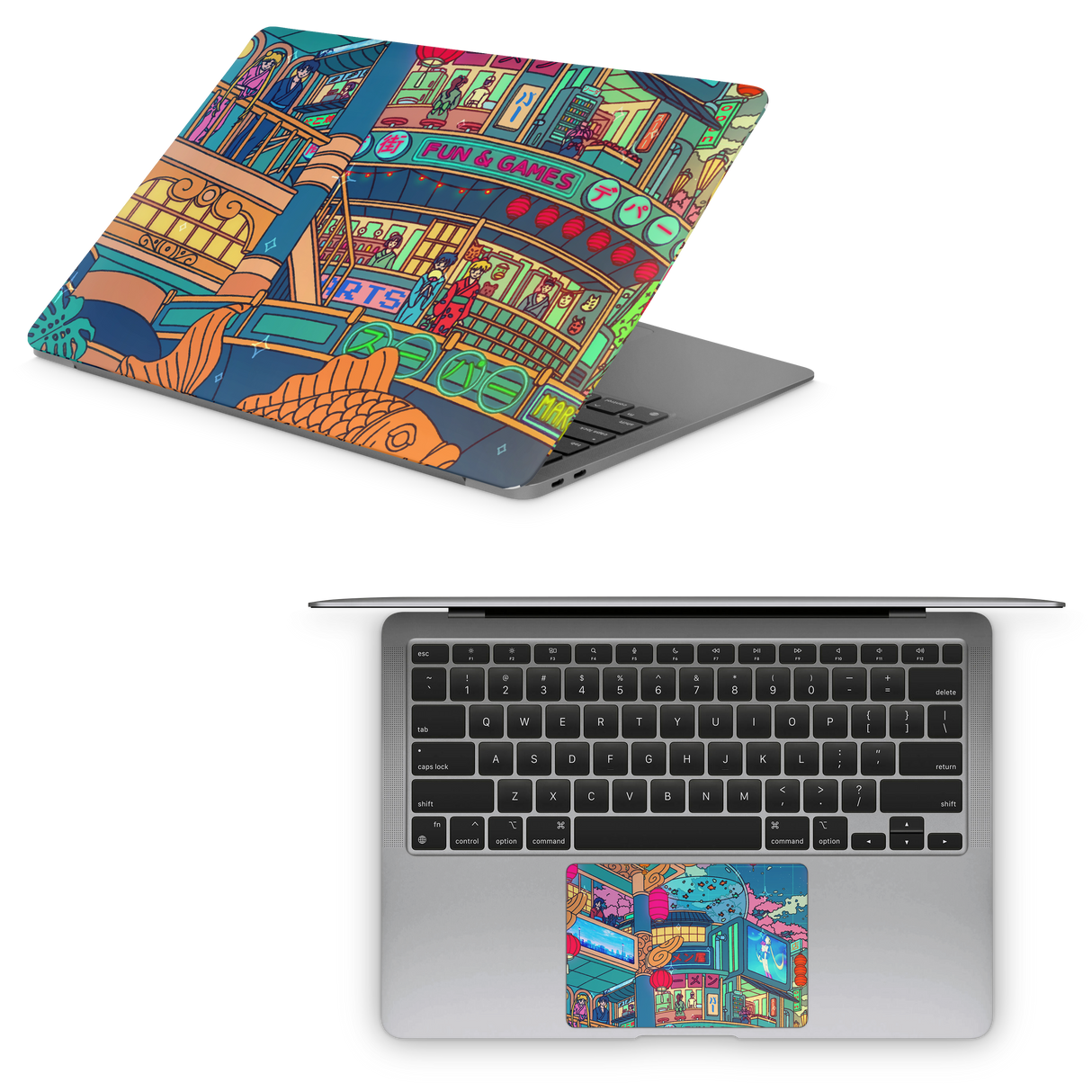 Apple MacBook Moon festival Skin