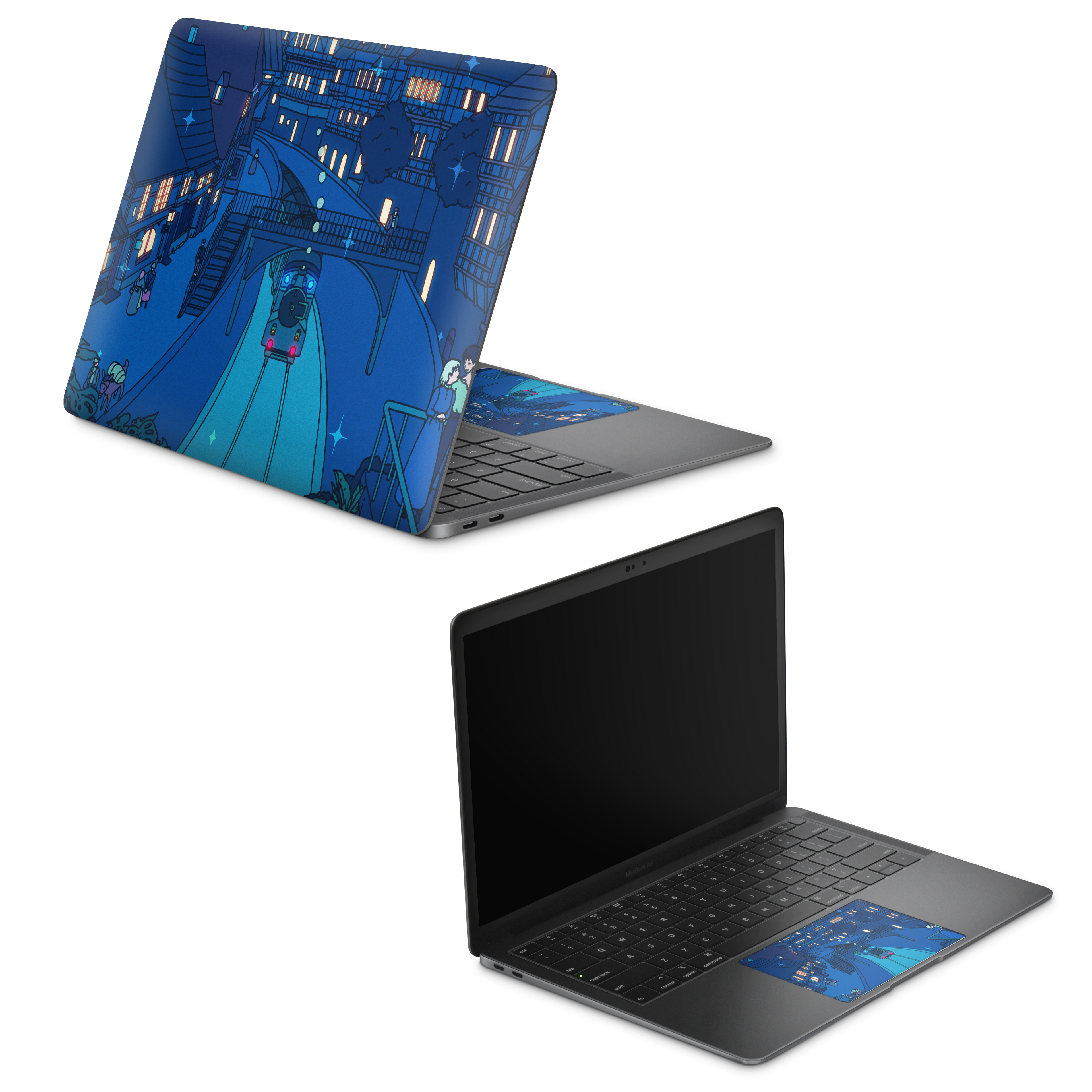Apple MacBook Howl & Sophie Skin